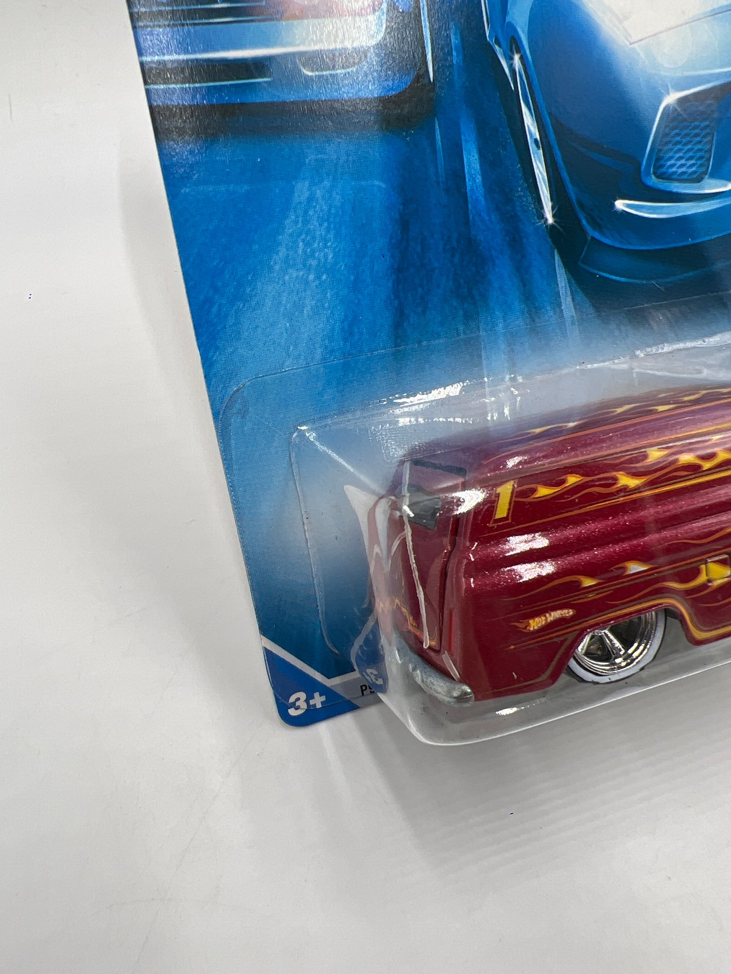 2009 Hot Wheels Kmart Mail In Promo #1 55 Chevy Panel Red W/Protector