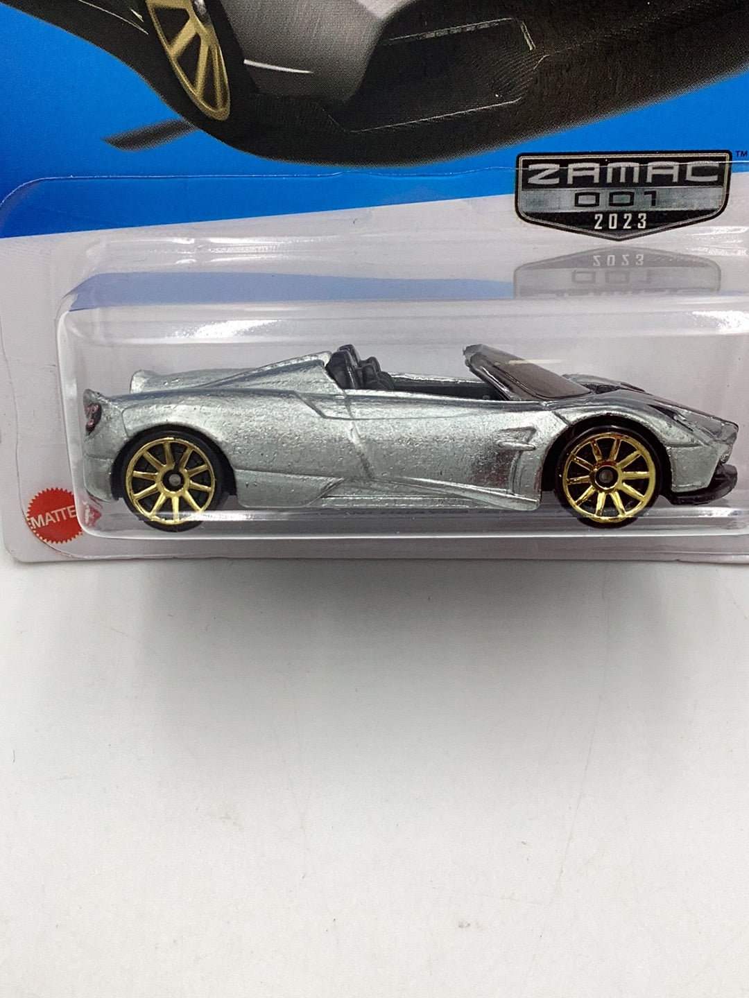 2023 hot wheels #13 17 Pagani Huayra Roadster Zamac #1 146D