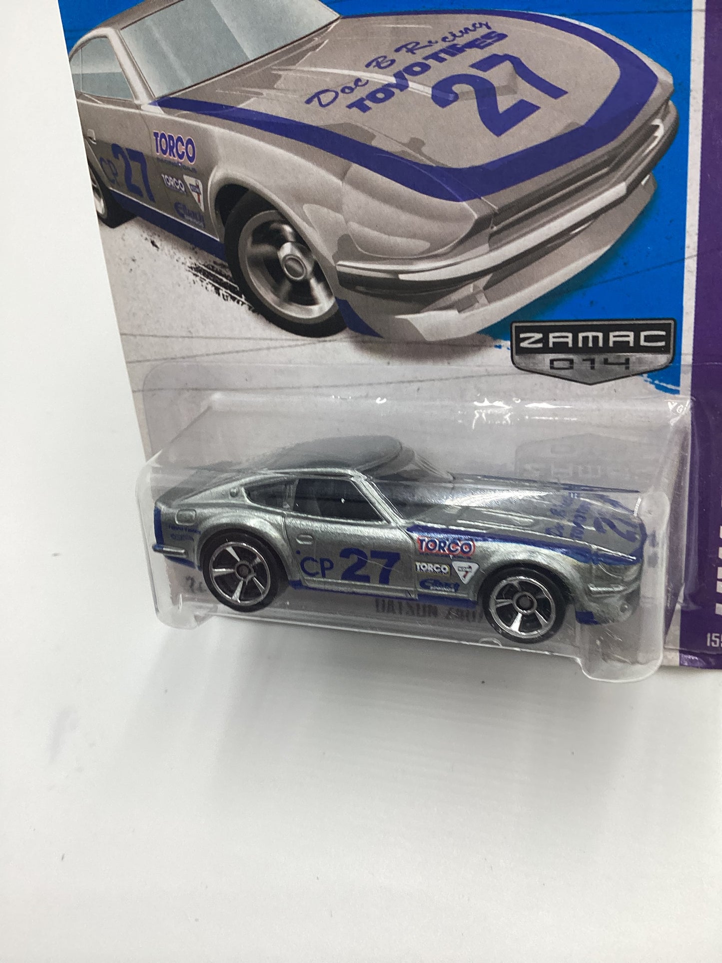 2013 Hot Wheels Zamac 014 #159 Zamac Datsun 240Z 144C