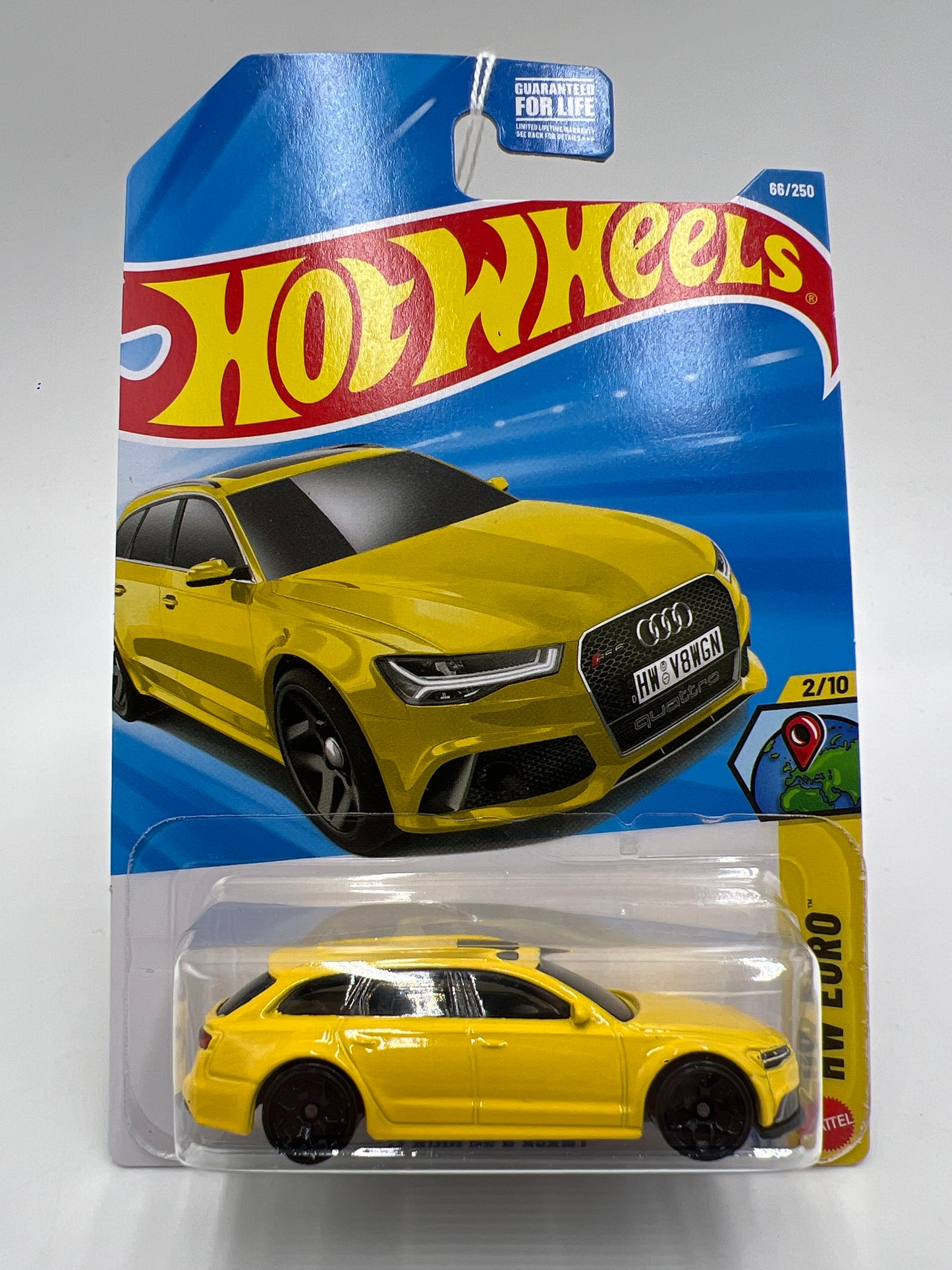 2026 Hot Wheels C Case HW Euro #66 17 Audi RS6 Avant Yellow