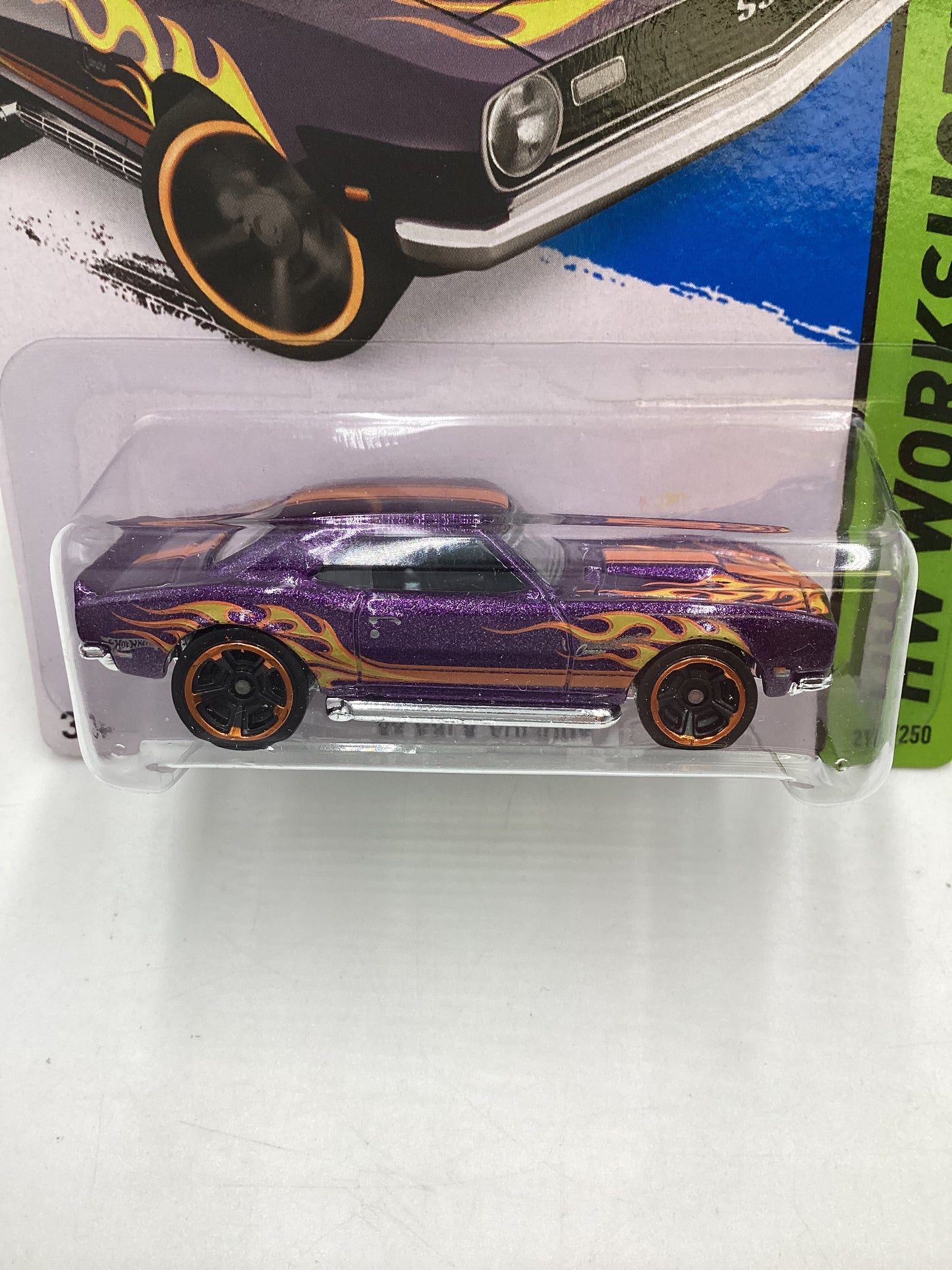 2015 Hot Wheels Workshop #211 68 Copo Camaro Purple 10B