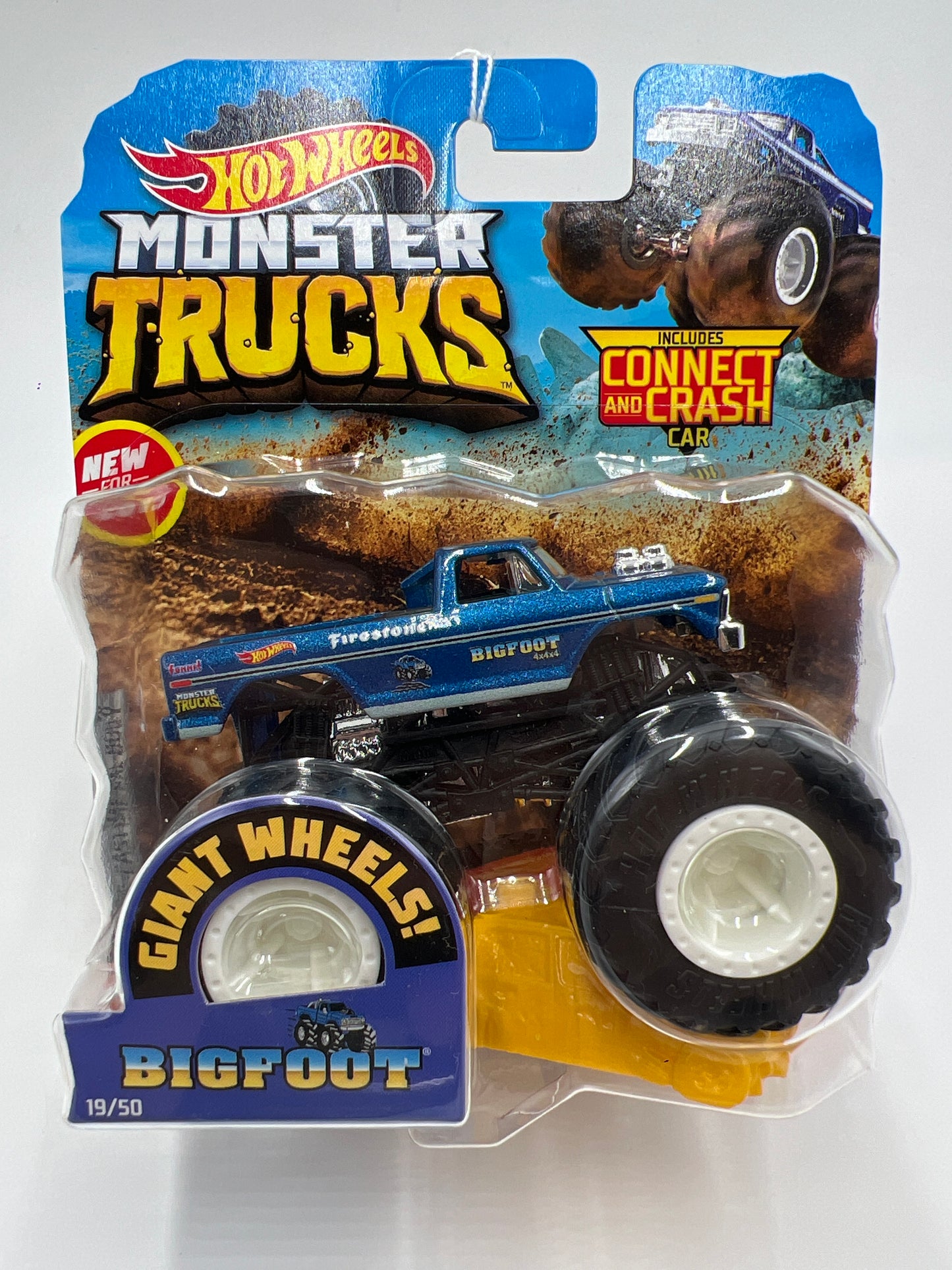 2019 Hot Wheels Monster Trucks #19 Bigfoot 124F