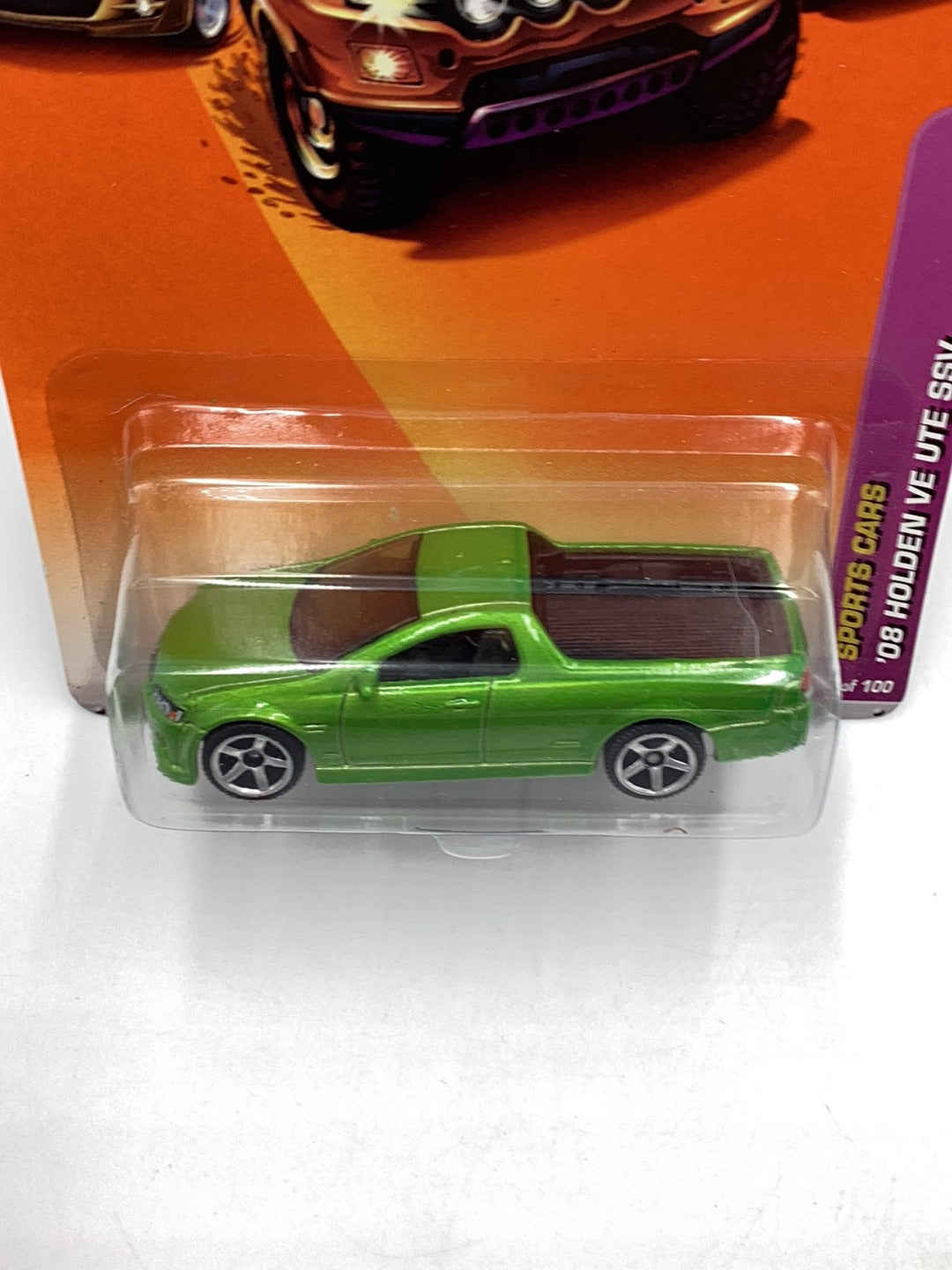 Matchbox #2 08 Holden VE UTE SSV Green 212A