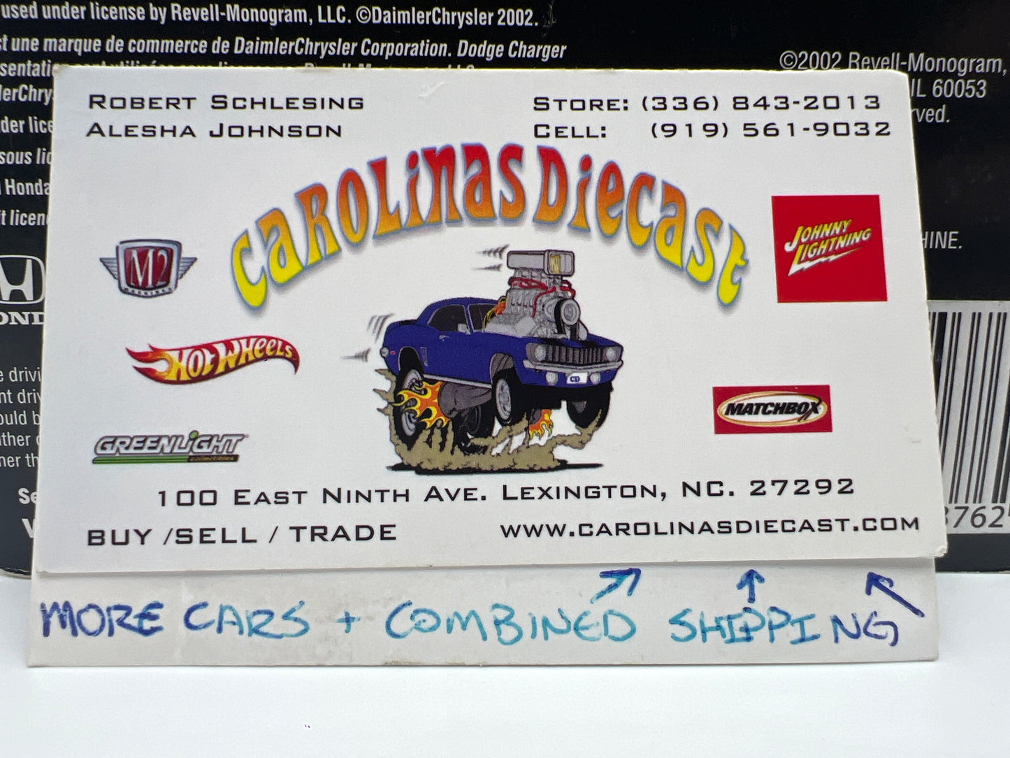 Revell The Fast And The Furious #115 Dodge Charger Black Movie Merch Card SR