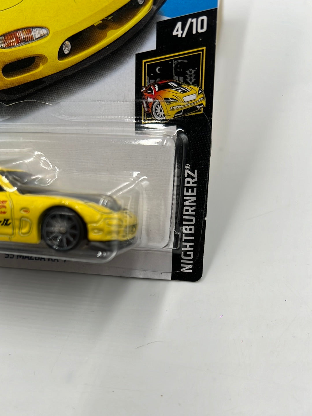 2018 Hot Wheels #16 95 Mazda RX-7 rx7 Yellow 82C