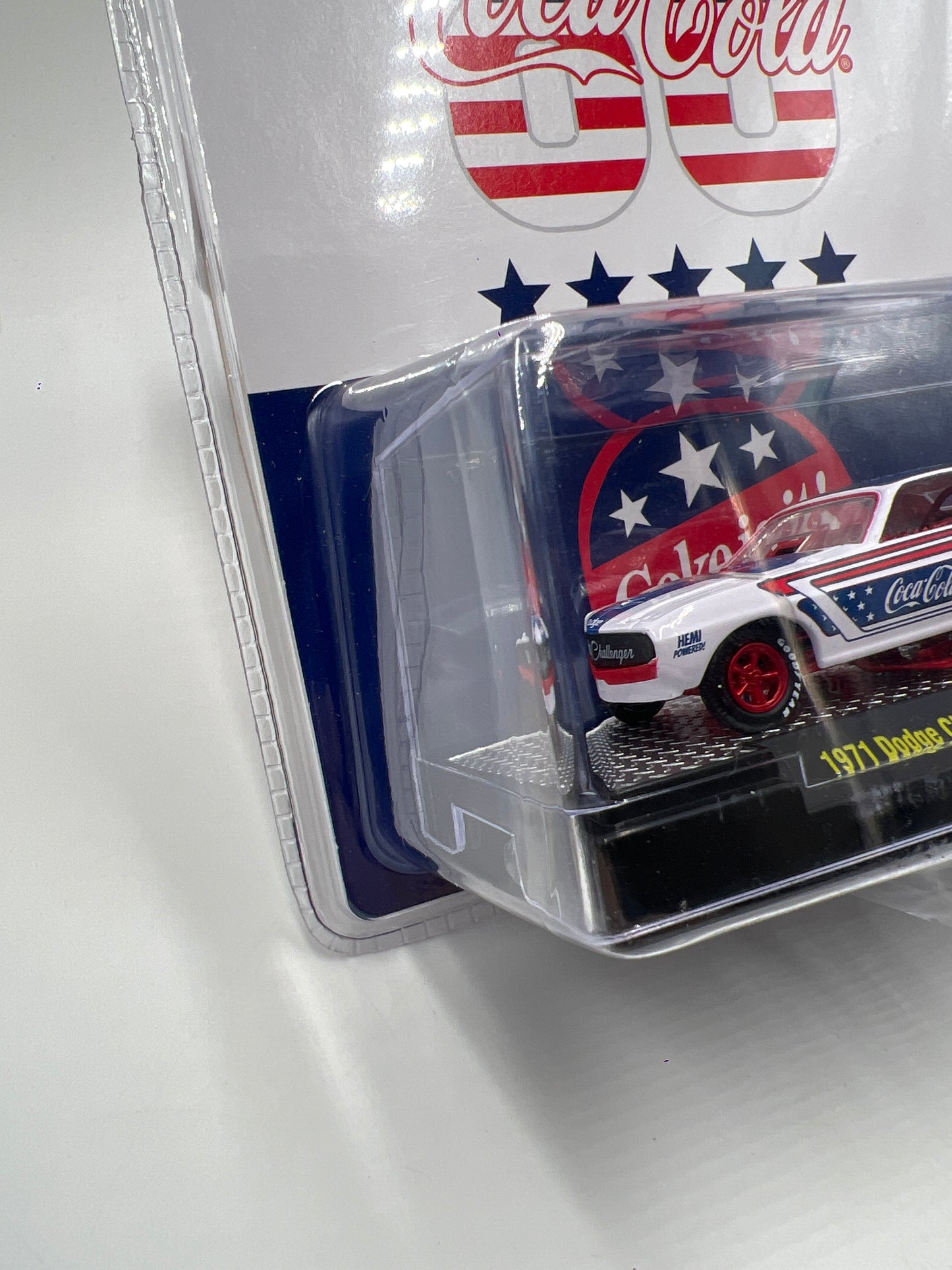 M2 Machines Coca Cola CHASE 1971 Dodge Challenger Funny Car A31