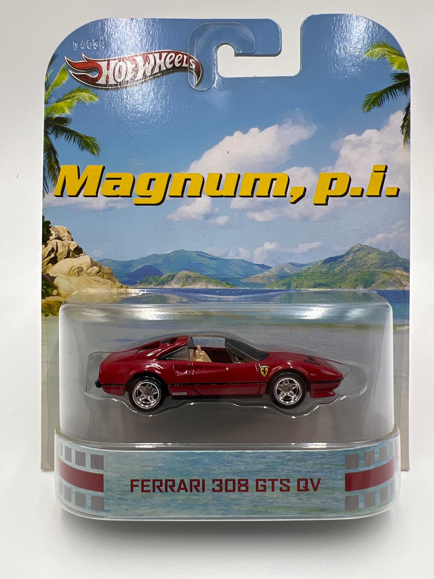 Hot Wheels Retro Entertainment Magnum PI Ferrari 308 GTS QV Red W/Protector