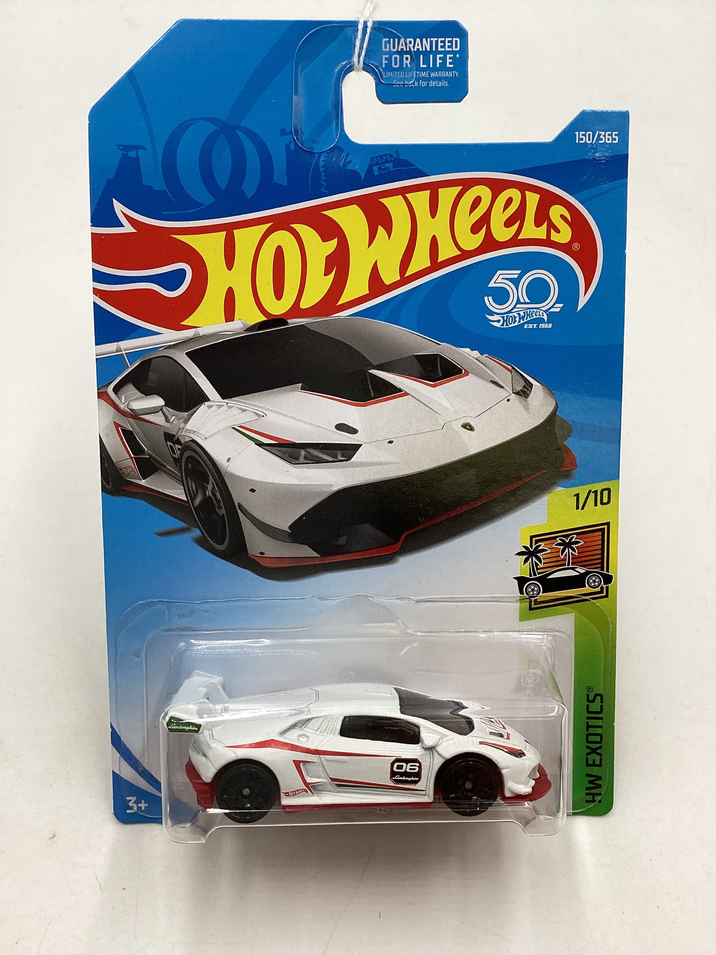2018 Hot Wheels #150 Lamborghini Huracan LP 620-2 Super Trofeo 101B