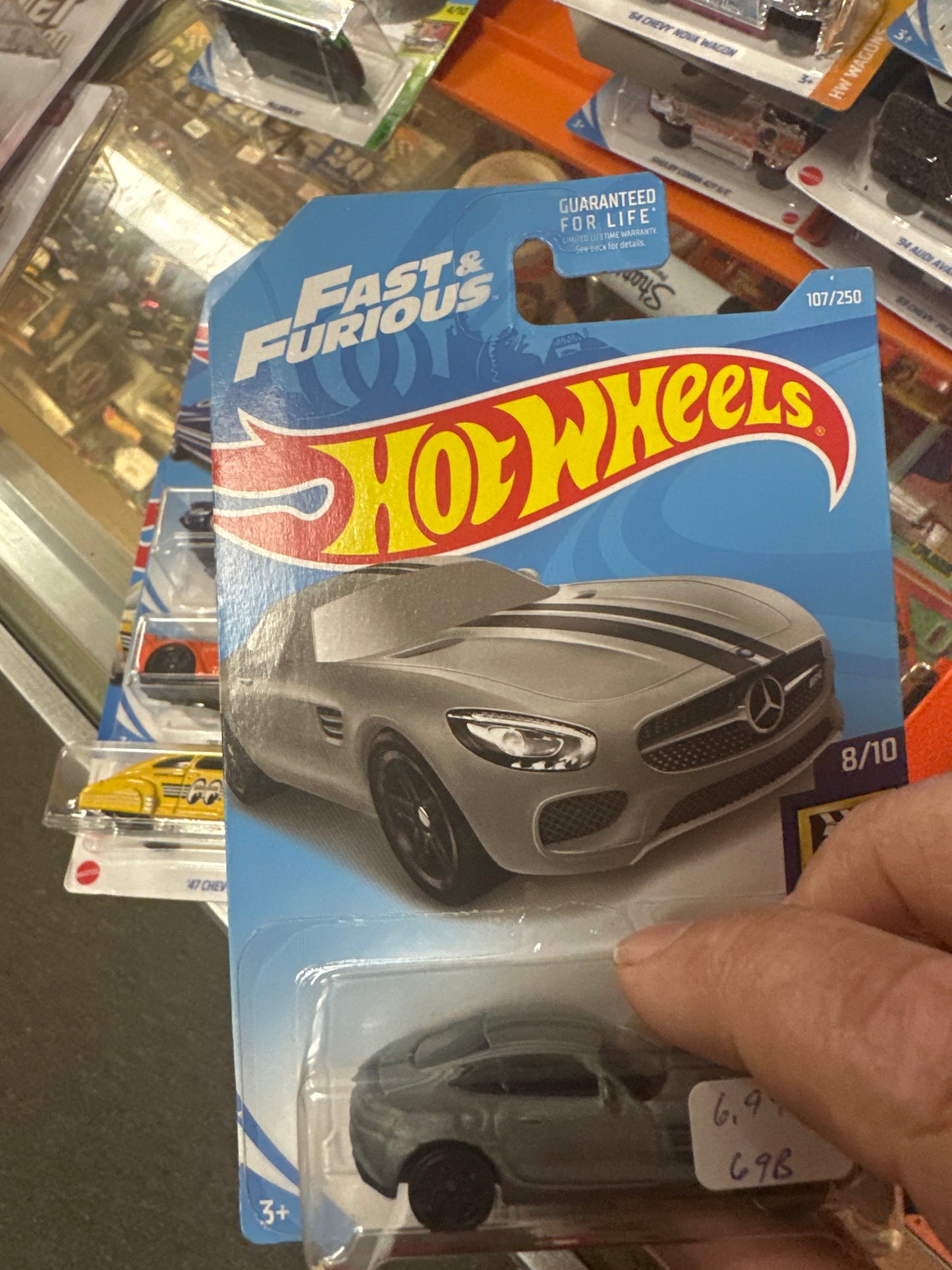 2019 Hot wheels #107 Fast and furious 15 Mercedes-AMG GT see description 70E