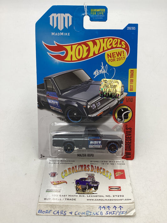 2017 Hot wheels Factory Sealed #286 Mazda Repu Gray 87E