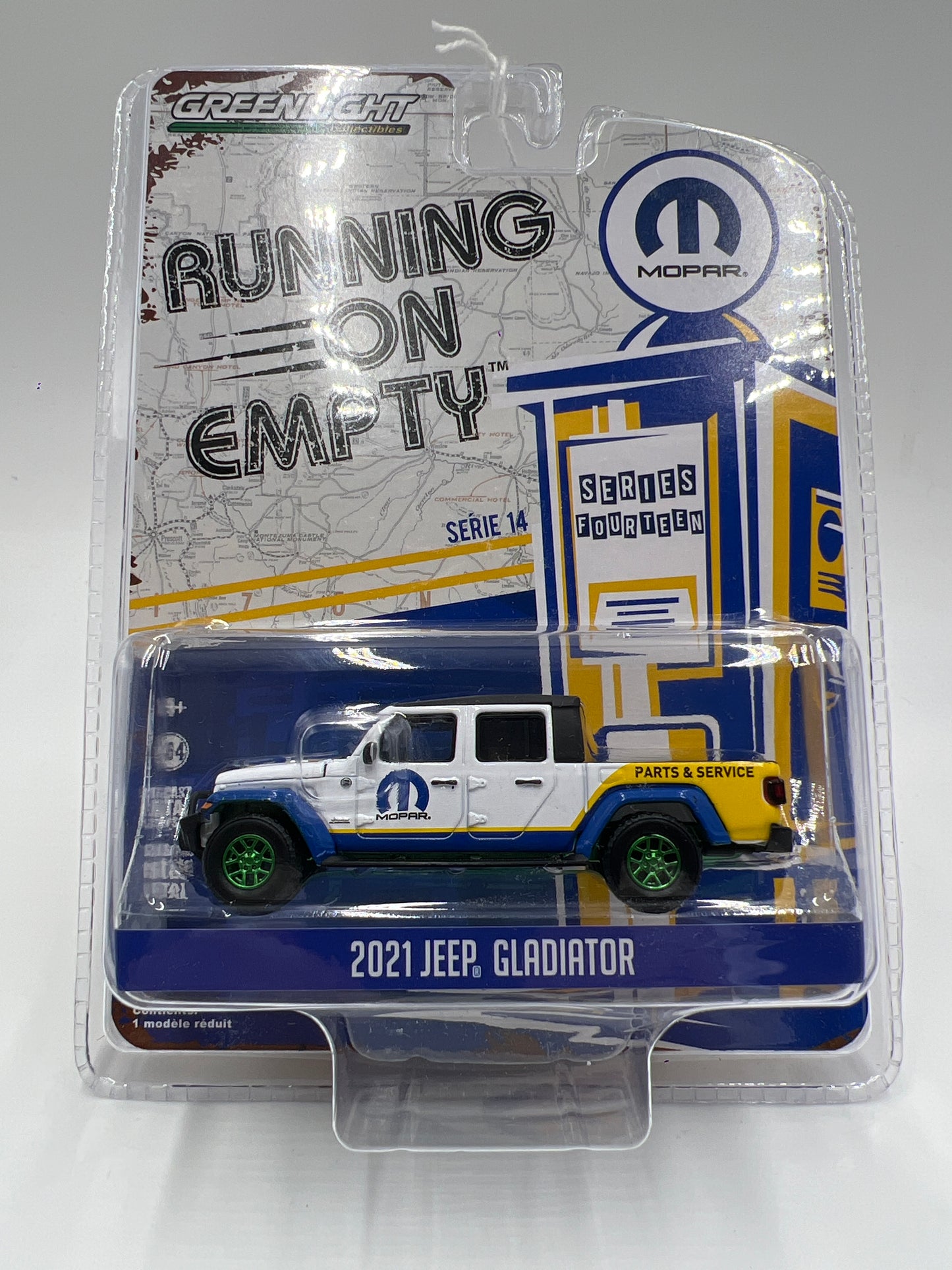 Greenlight Running On Empty Series 14 CHASE 2021 Jeep Gladiator Mopar