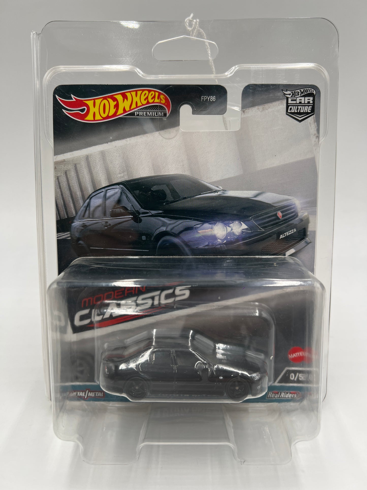 Hot Wheels Premium Car Culture Modern Classics CHASE #0 98 Toyota Altezza Black W/Protector