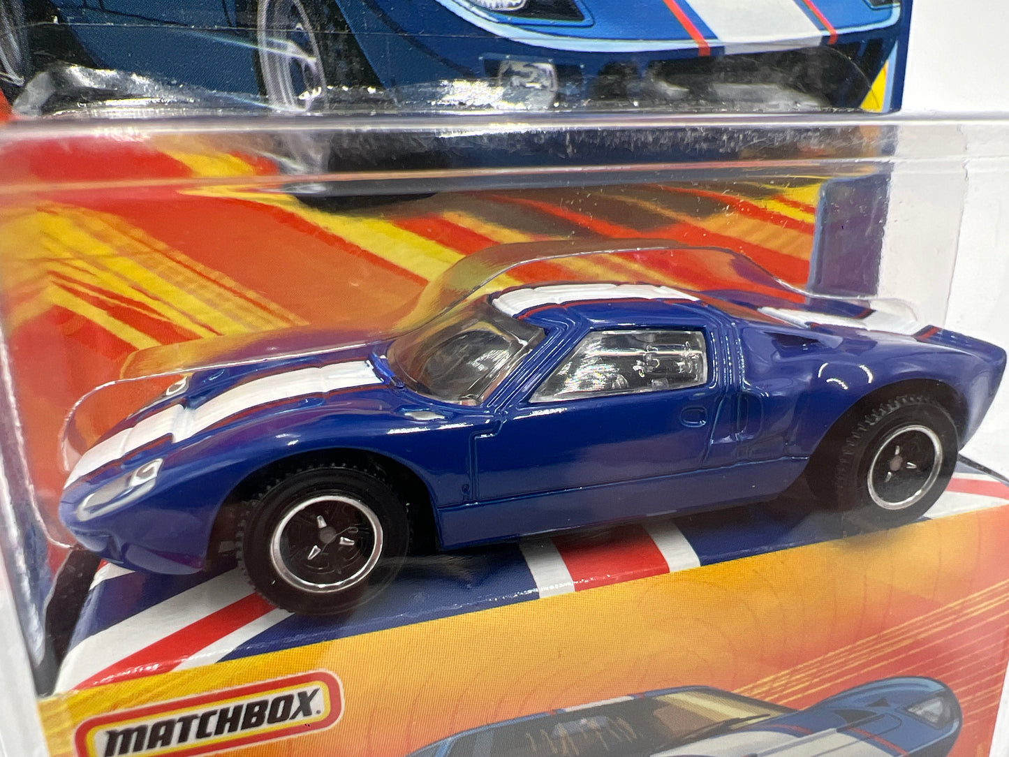 Matchbox Best Of British #12 Ford GT40 Blue SR