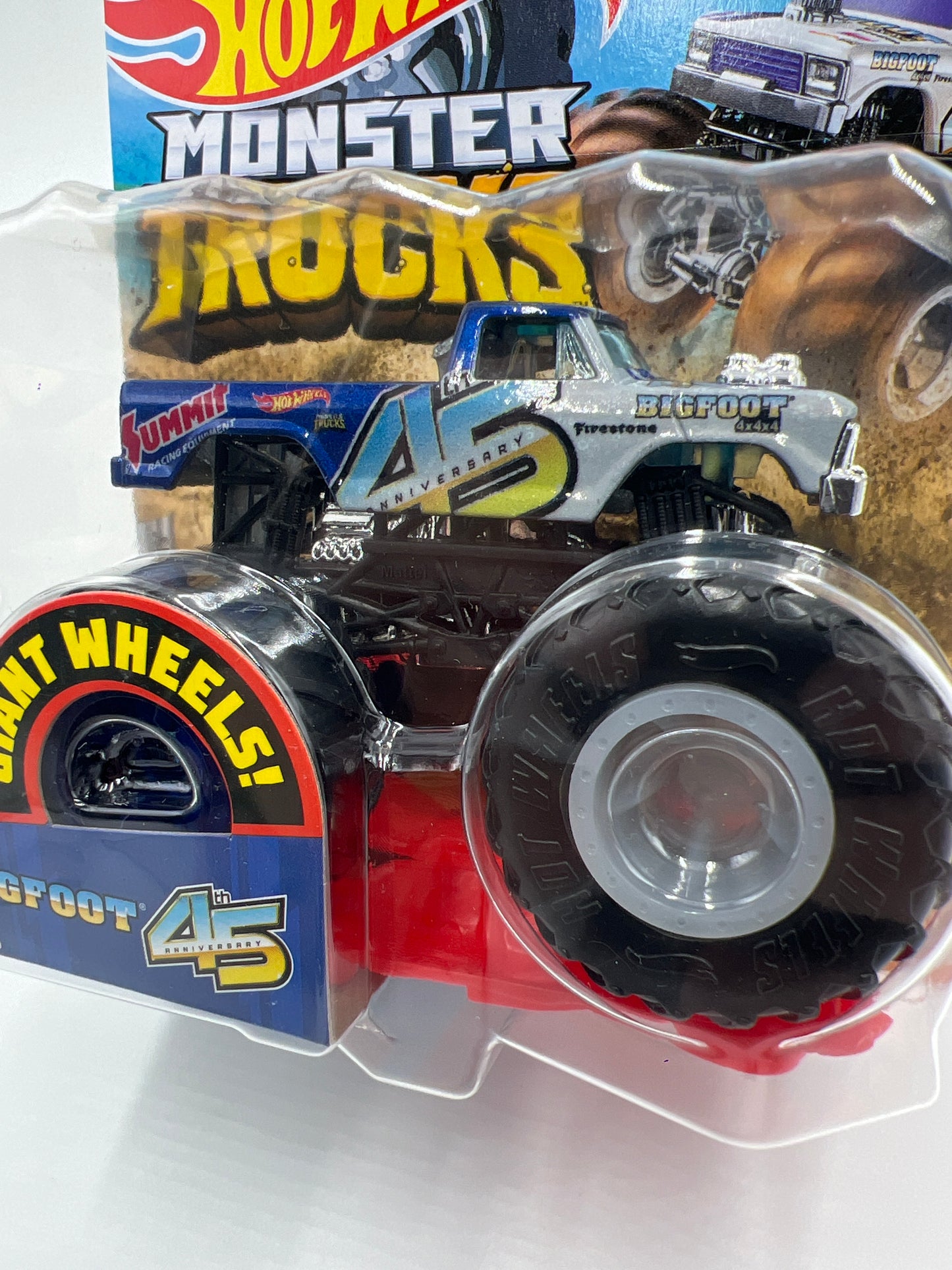 2020 Hot Wheels Monster Trucks Stunt Storm #70 Bigfoot 45th Anniversary 135E
