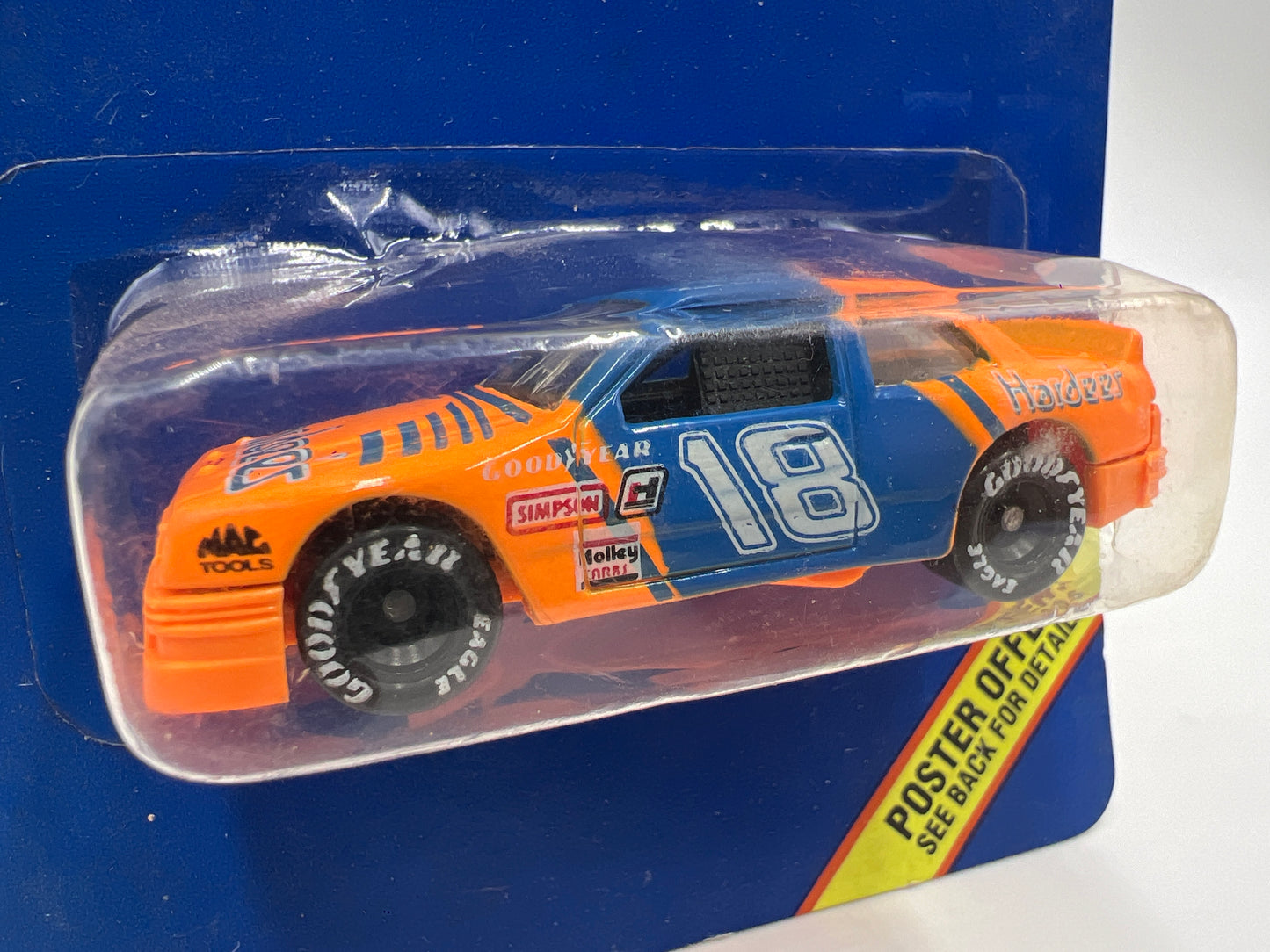 Matchbox Days Of Thunder Team Race-Car Transporter & Race Car Hardees Lot Of 2
