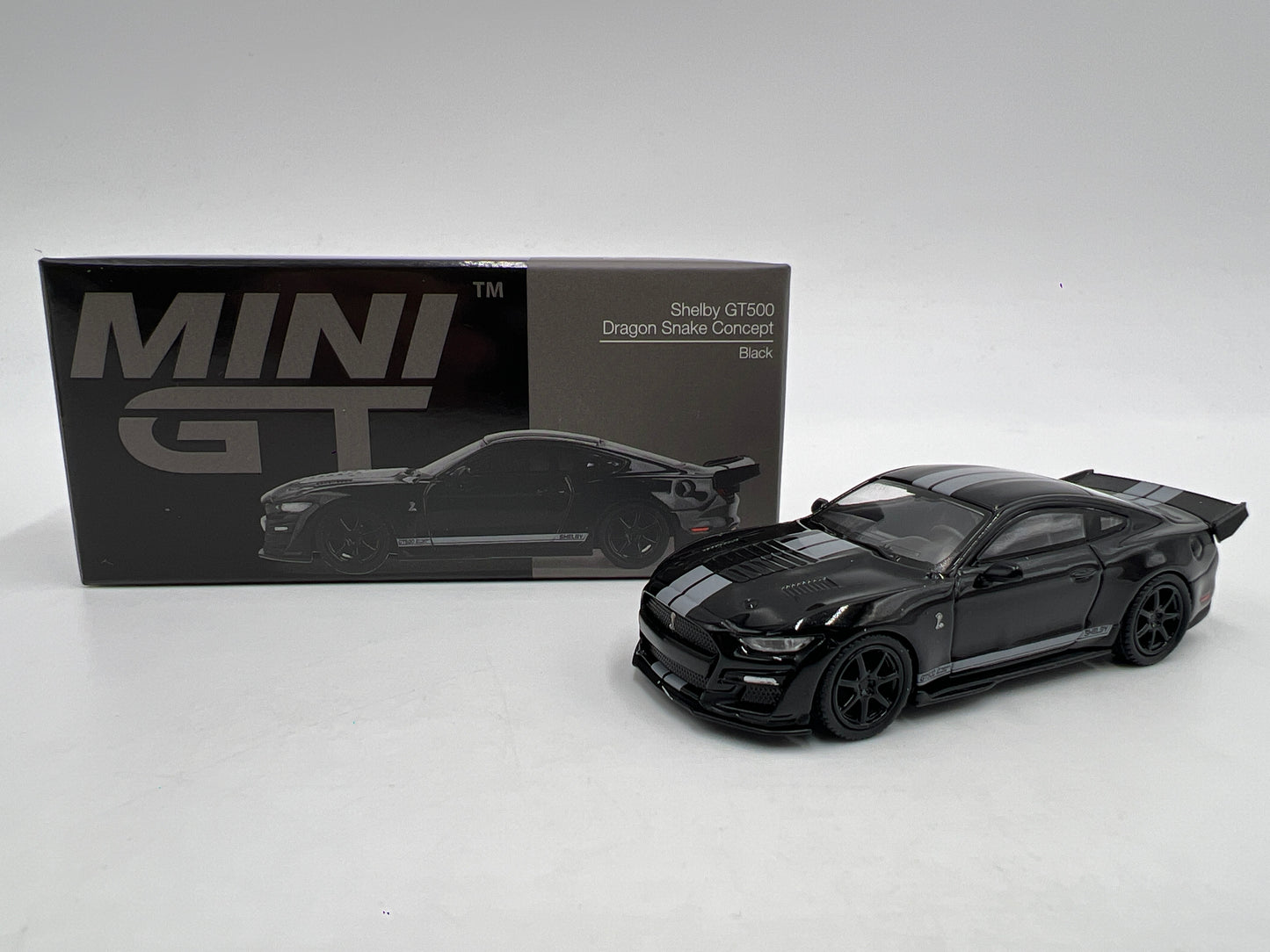Mini GT MiJo Exclusive #575 Shelby GT500 Dragon Snake Concept Black