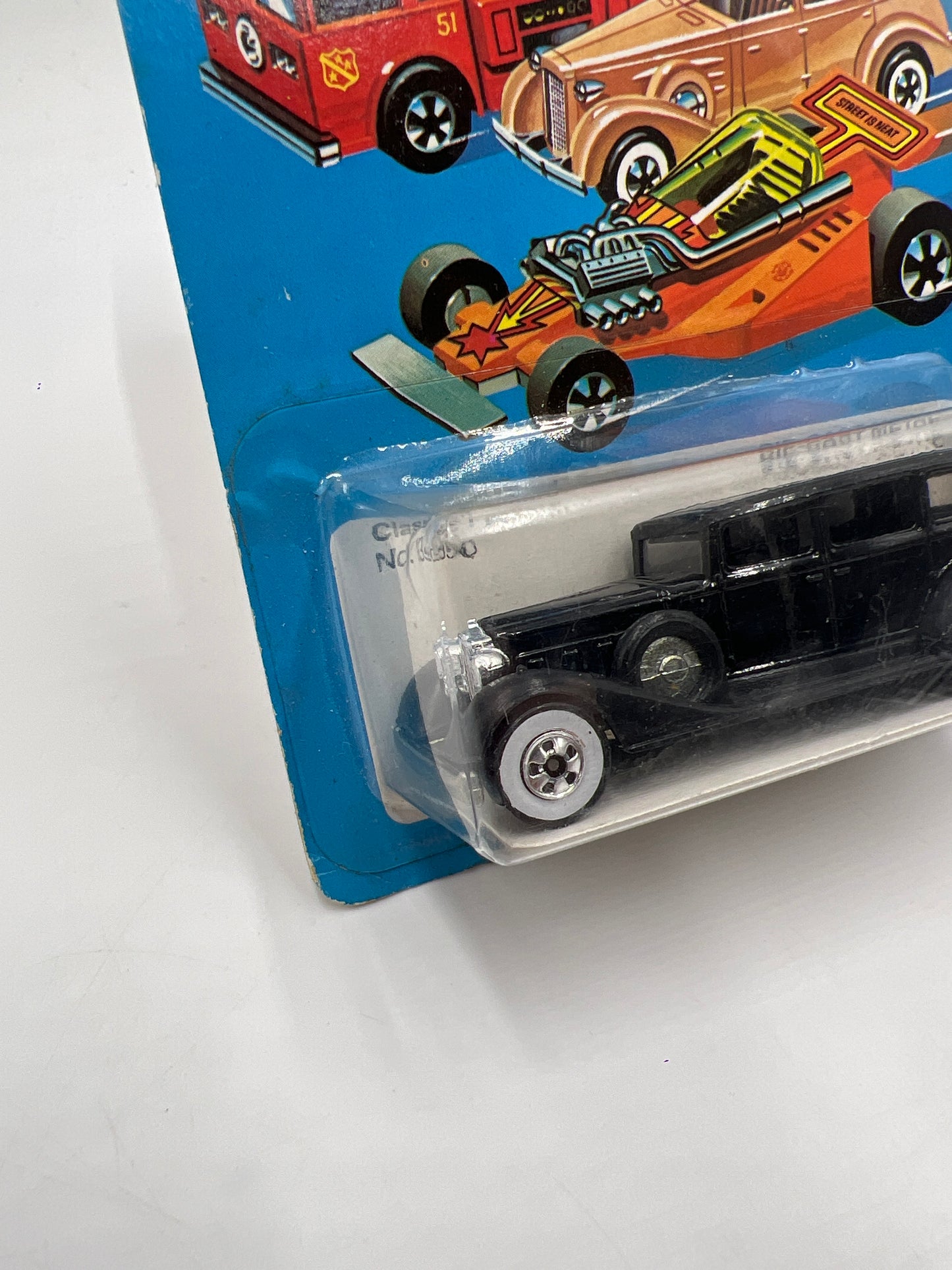 Hot Wheels Original 1982 #3920 Classic Packard Black W/Protector