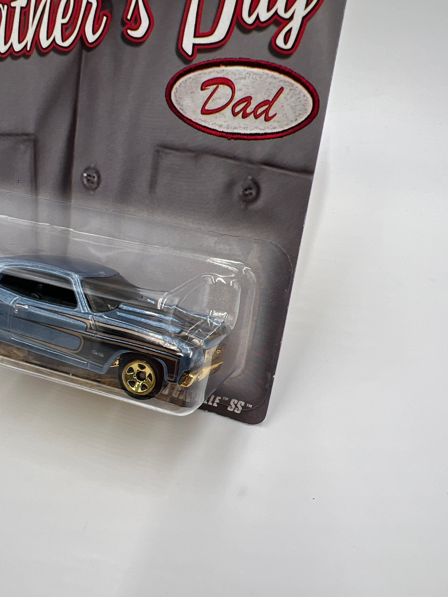 2008 Hot Wheels Fathers Day 70 Chevelle SS Blue 150B