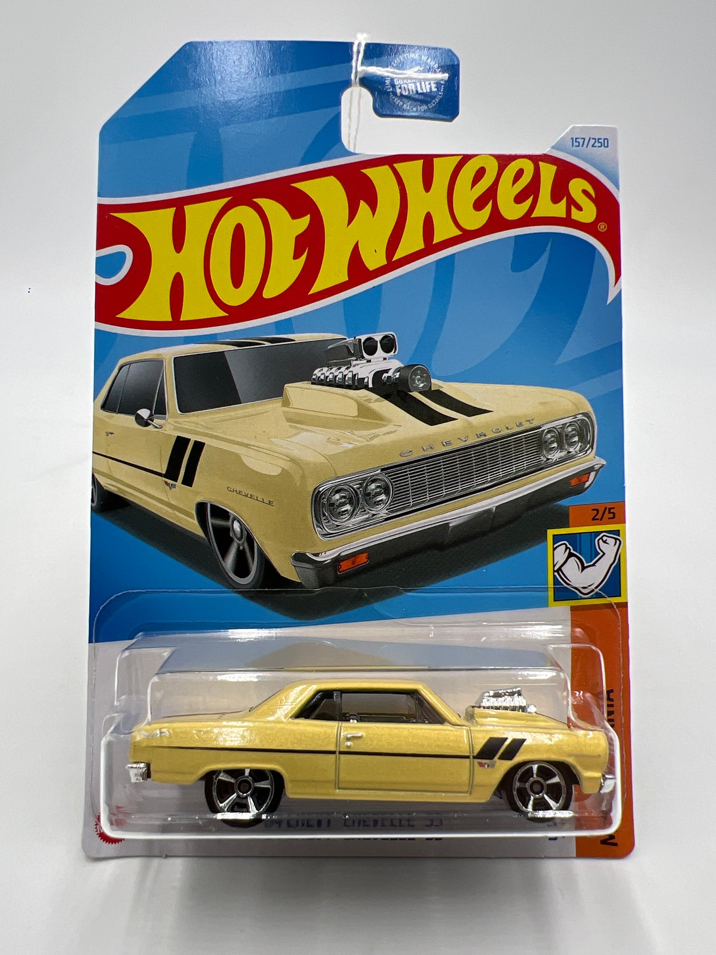 2024 Hot Wheels N Case #157 64 Chevy Chevelle SS Yellow