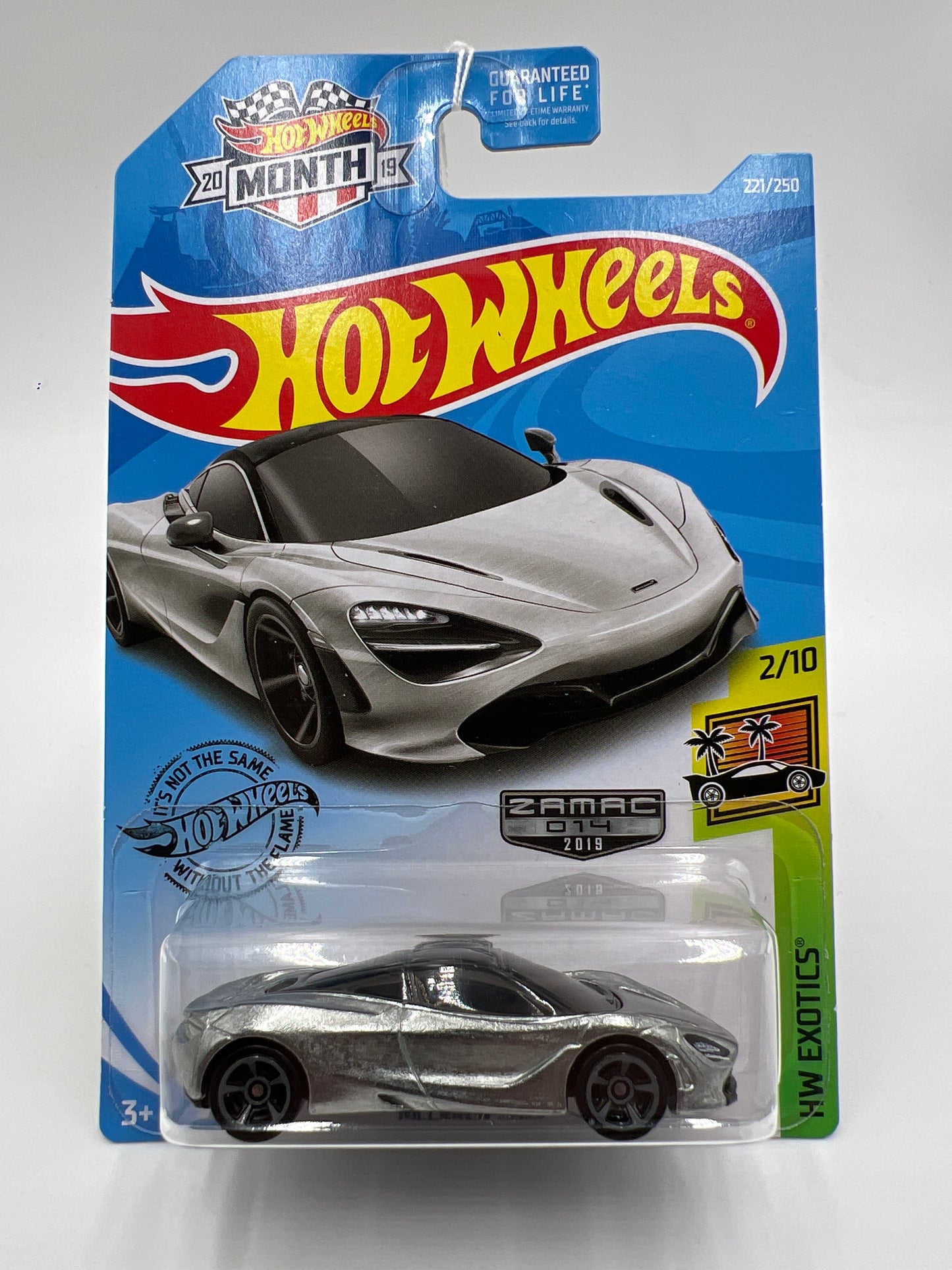 2019 Hot Wheels Walmart Exclusive Zamac 14 #221 McLaren 720S