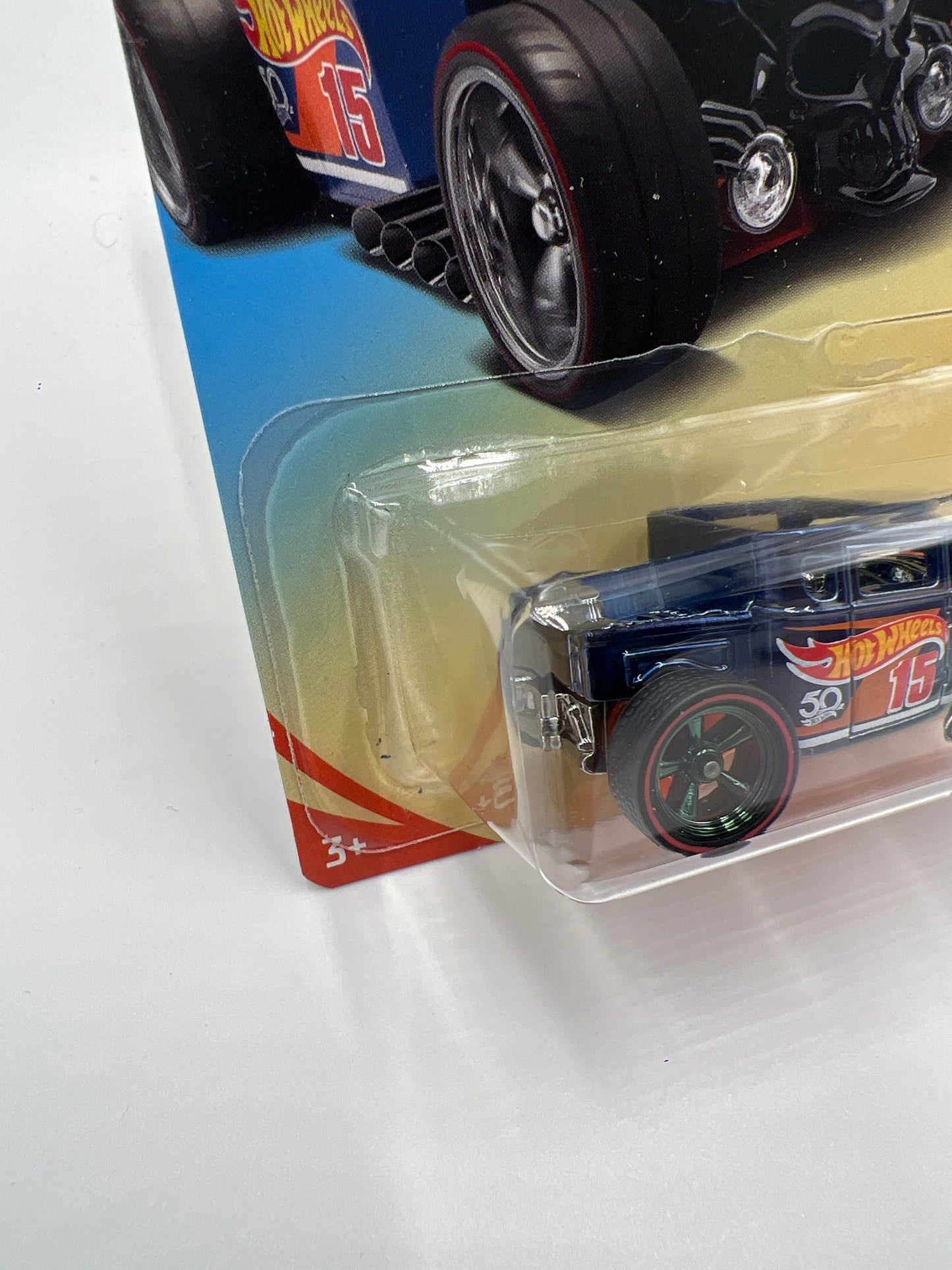 2018 Hot Wheels Super Treasure Hunt Bone Shaker Ultimate Chase W/Protector