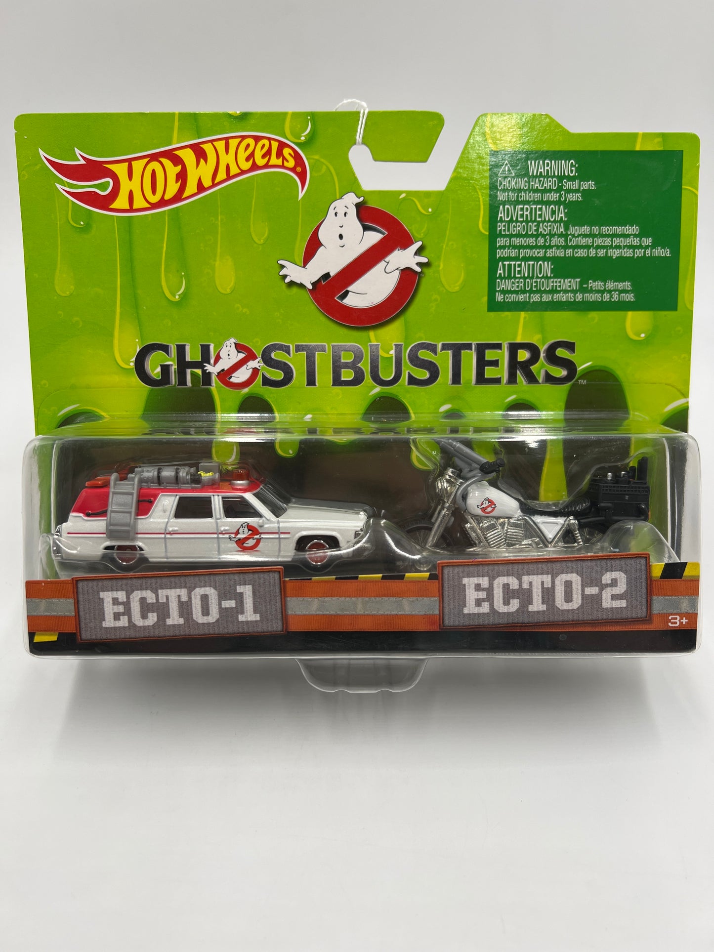 2016 Hot Wheels Premium Ghostbusters 2 Pack Ecto-1 & Ecto-2 283A