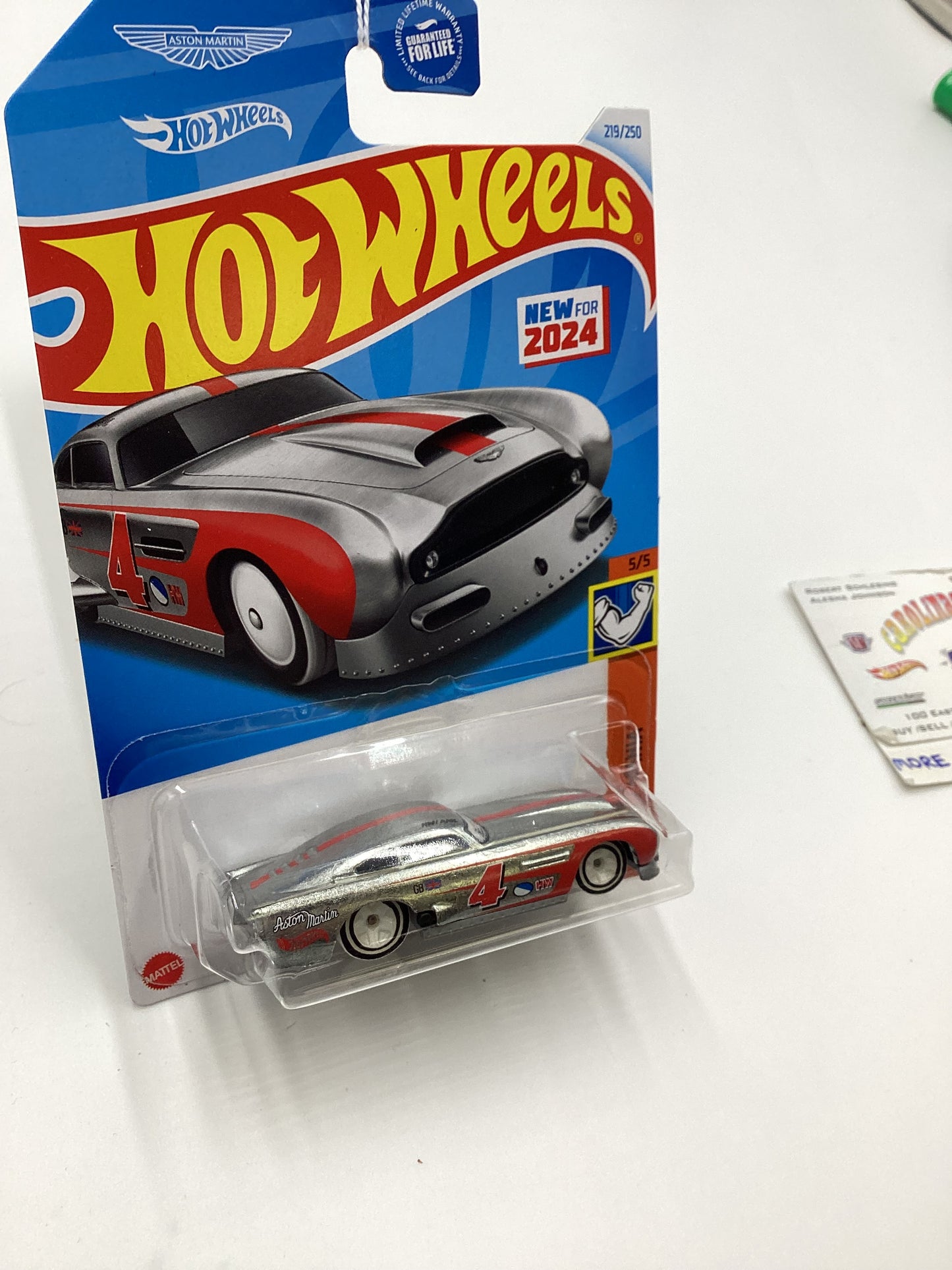 2024 Hot Wheels #219 Aston Martin DB4GT High-Speed Edition 105B