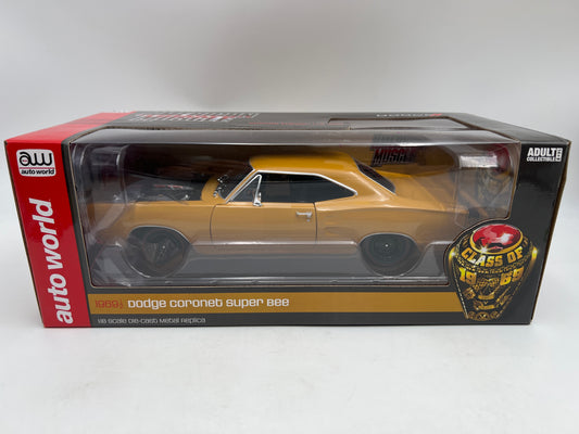 Auto World 1:18 Scale American Muscle #148/300 1969 1/2 Dodge Coronet Super Bee VHTF