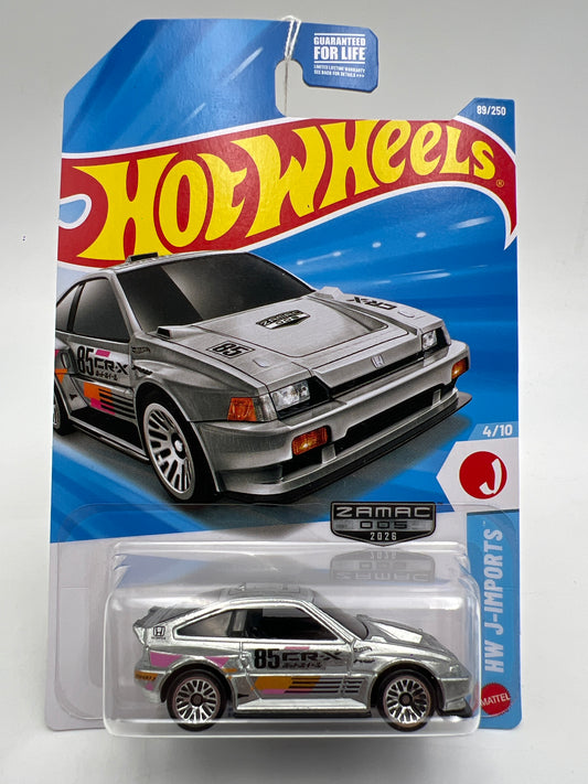 2026 Hot Wheels H Case Walmart Zamac 5 #89 1985 Honda CR-X