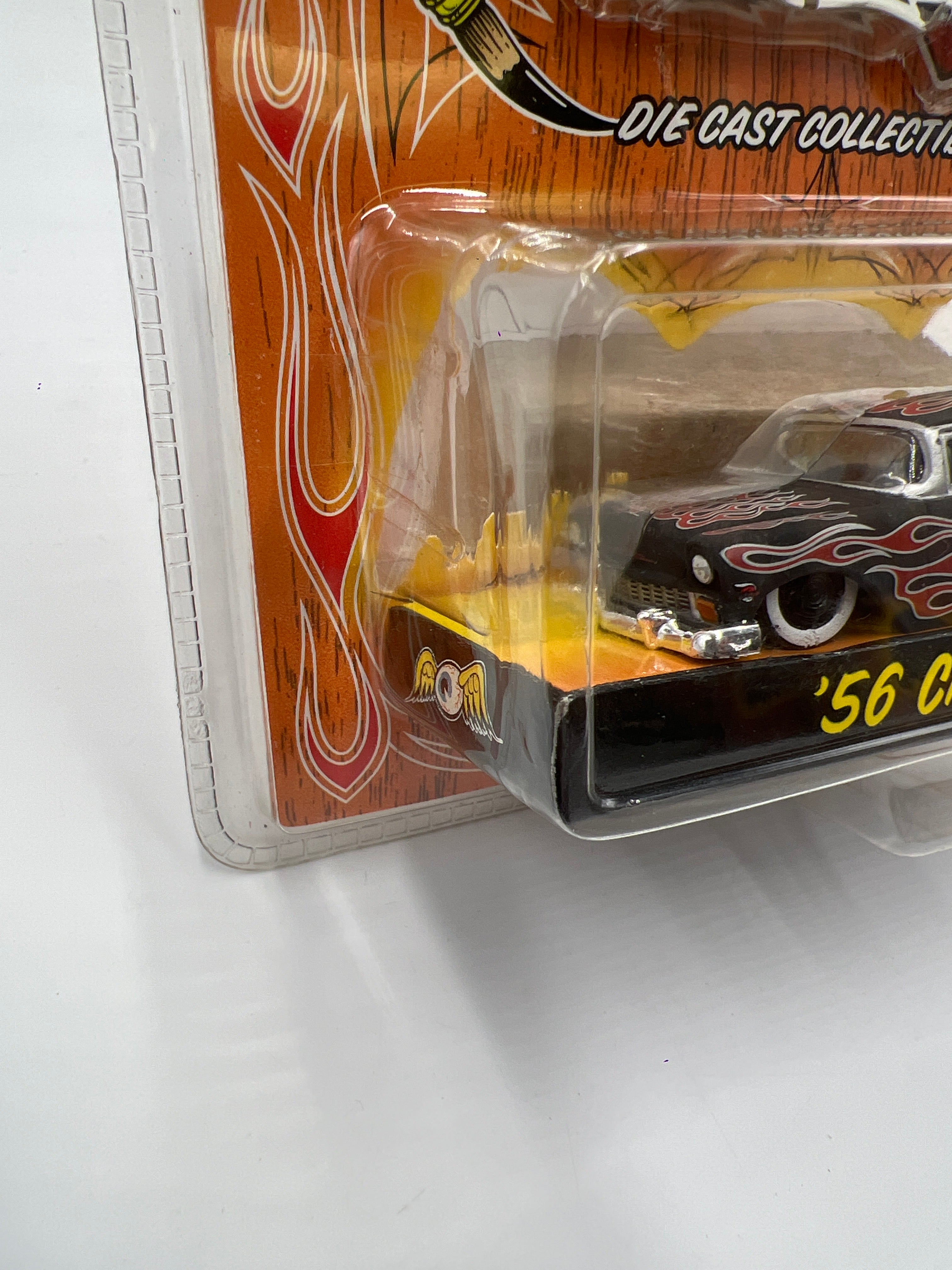 Jada Toys Von Dutch Garage 56 Chevy Bel Air Matte Black 215F