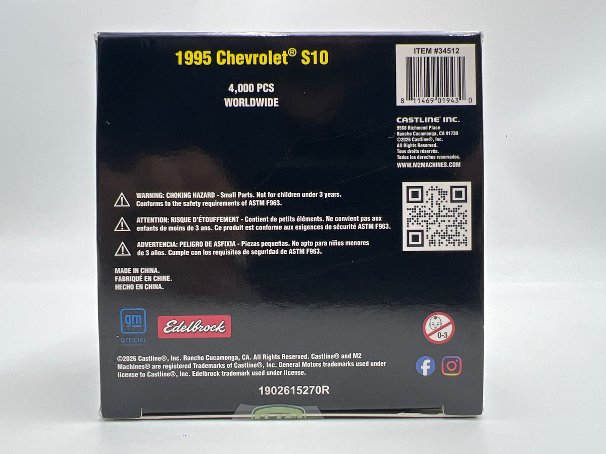 2026 M2 Machines Christmas Holiday Ornaments 2 Pack 1995 Chevrolet S10