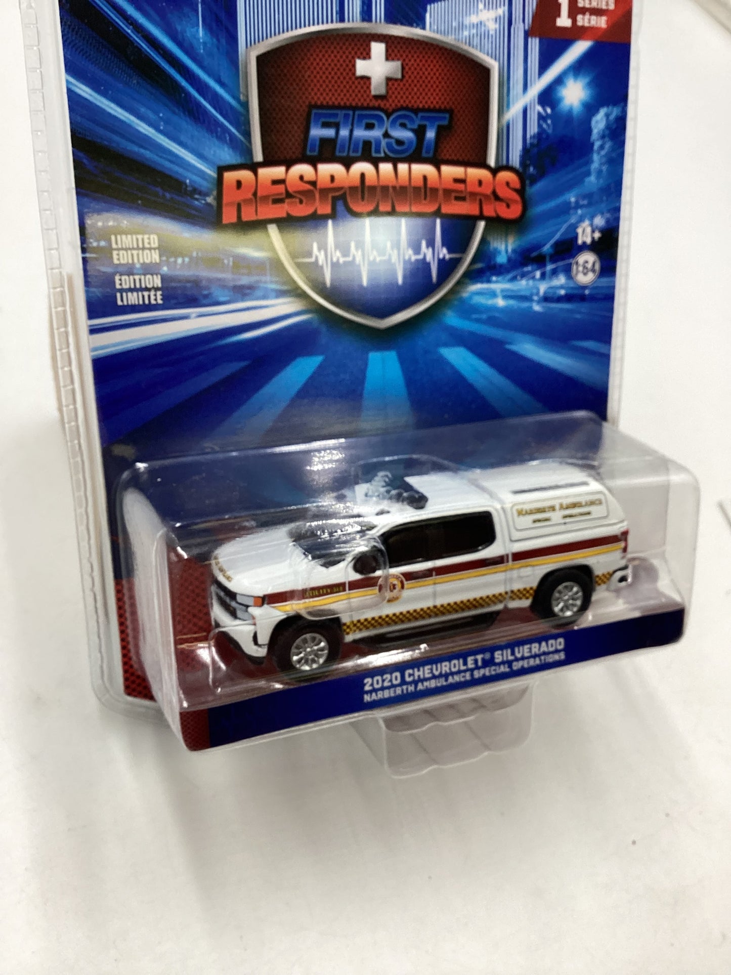 Greenlight First Responders Series 1 2020 Chevrolet Silverado Narberth Ambulance Special Operations