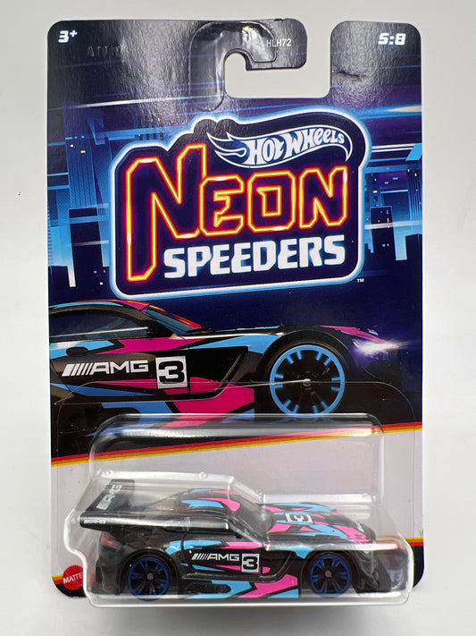Hot Wheels Neon Speeders #5 16 Mercedes-AMG GT3