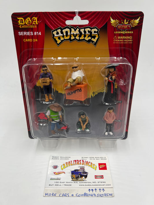 DGA Collectibles Homies Legend Series #14 Card 2/4 223F