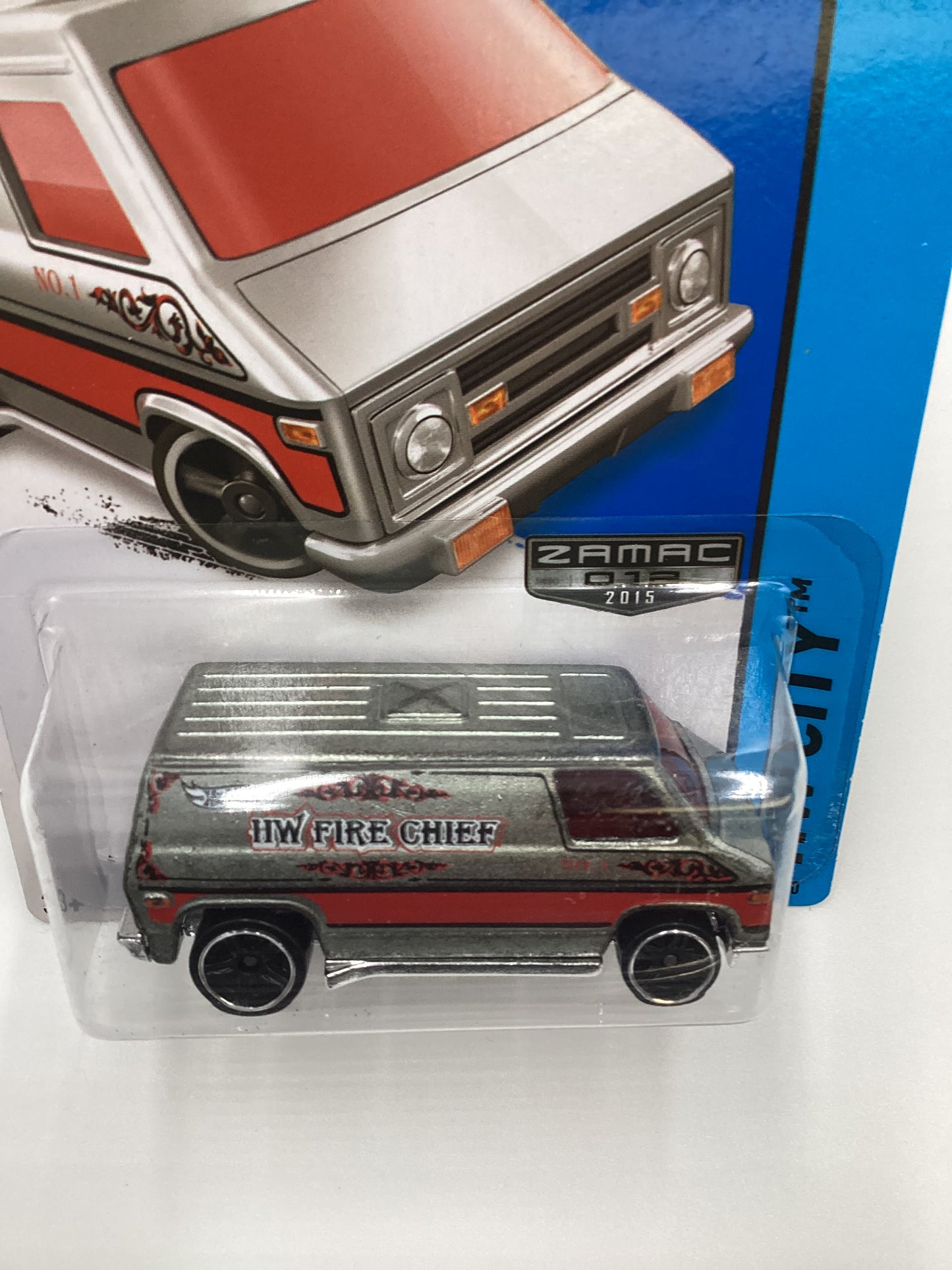 2015 Hot Wheels Zamac 012 #55 Super Van