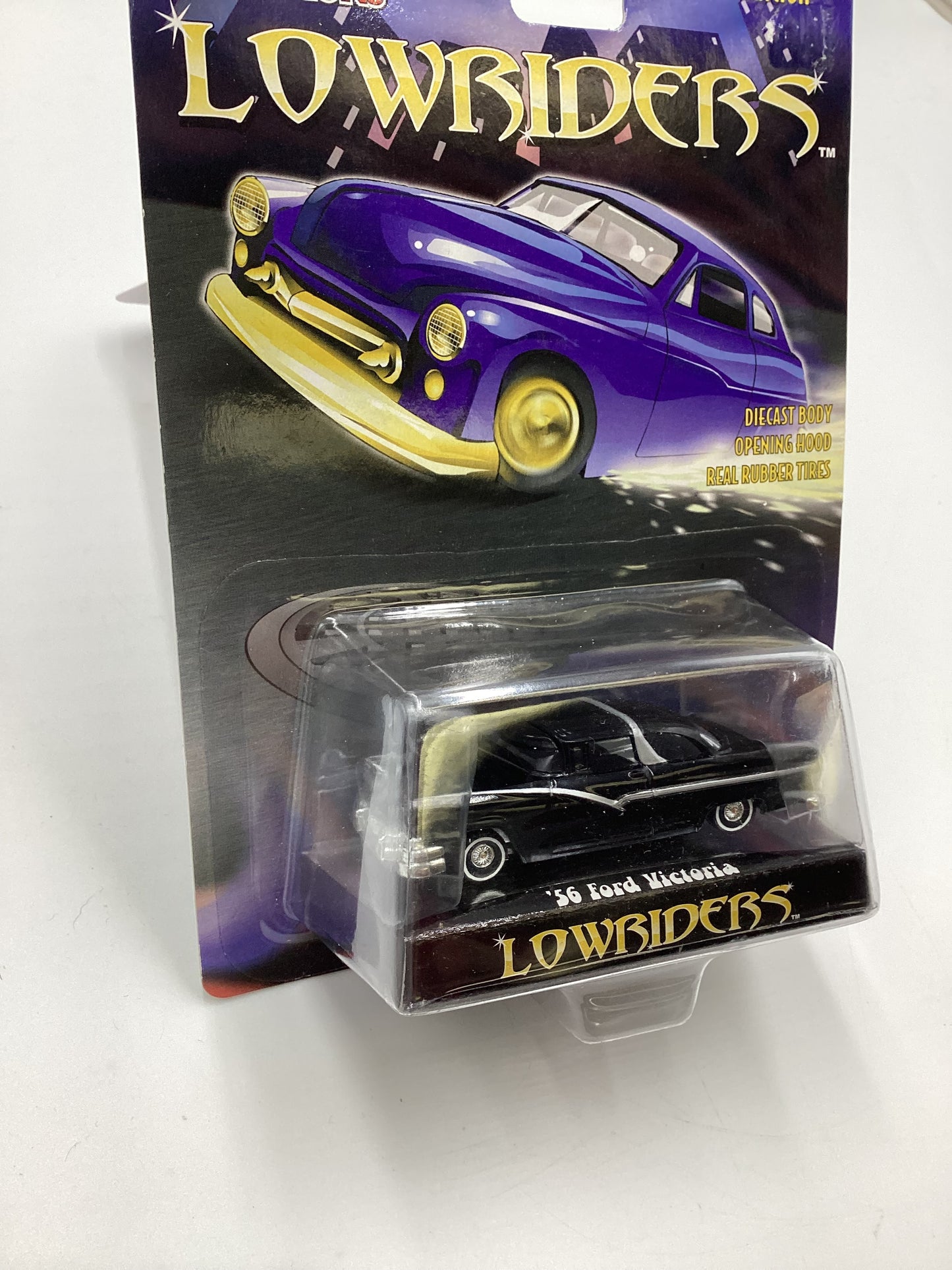 Racing Champions Lowriders 56 Ford Victoria HTF Black Version