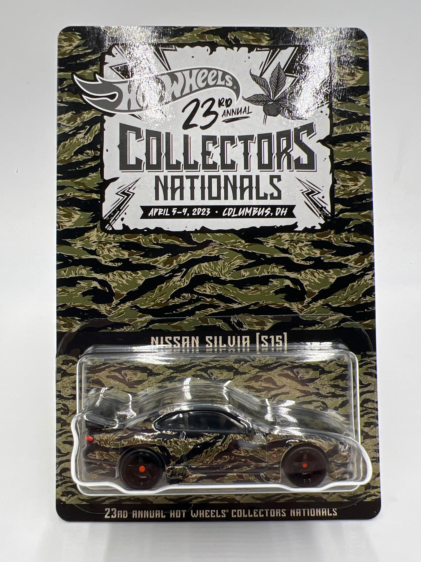2023 Hot Wheels 23rd Annual Collectors Nationals Columbus 1548/5000 Nissan Silvia S15 W/Protector