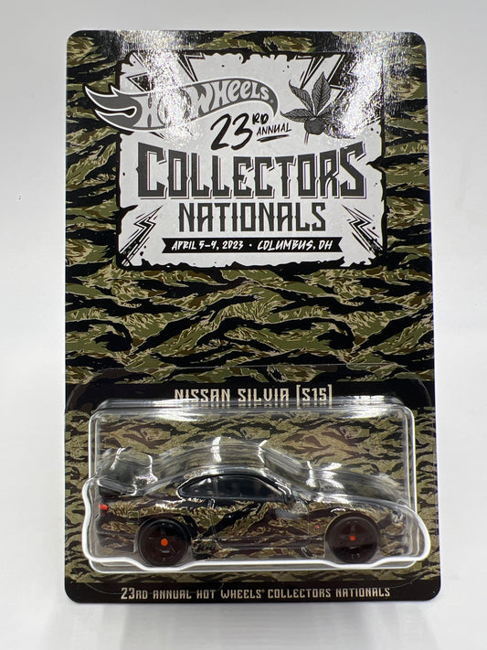 2023 Hot Wheels 23rd Annual Collectors Nationals Columbus 1548/5000 Nissan Silvia S15 W/Protector