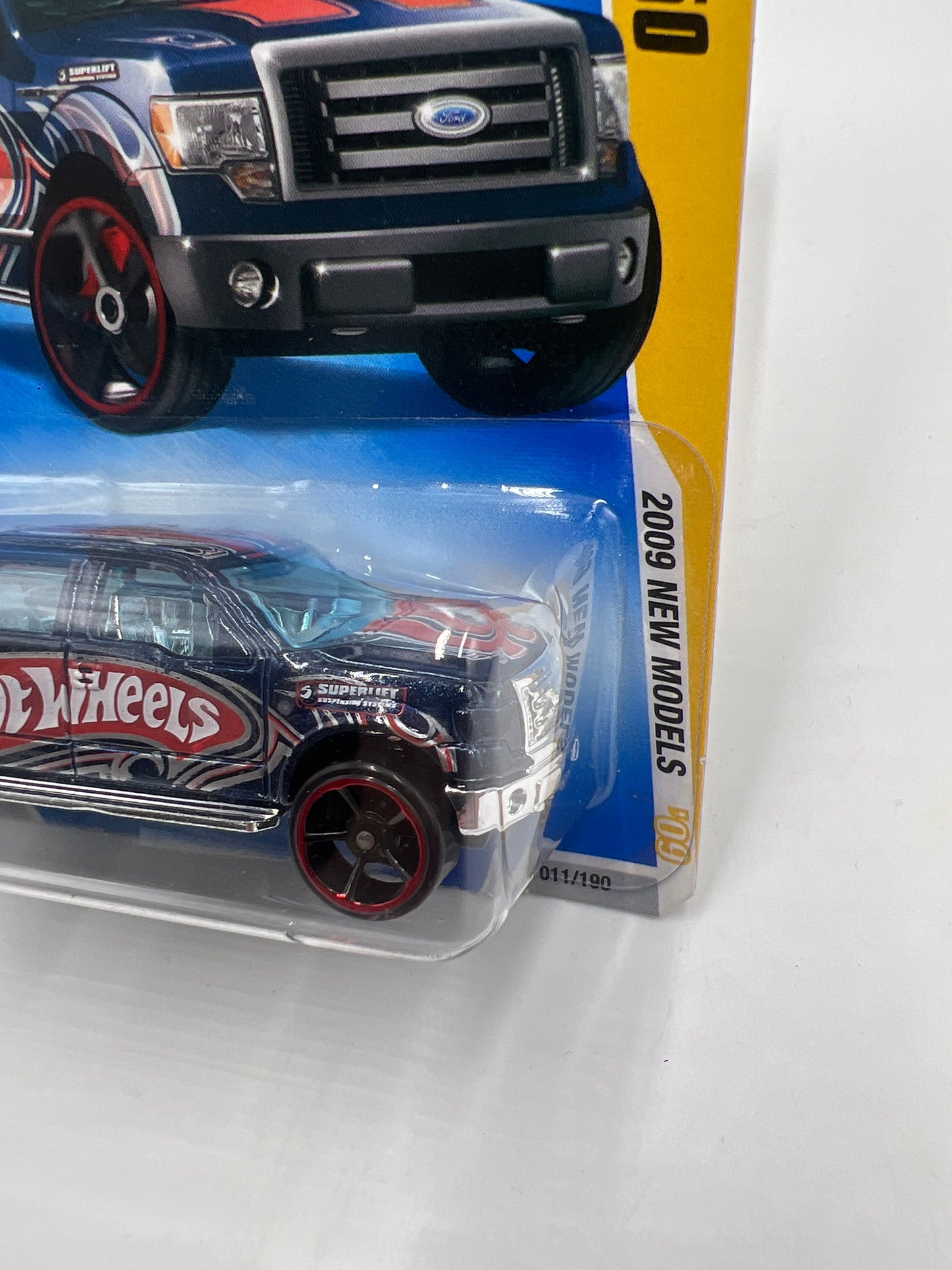 2009 Hot Wheels New Models  #011 Ford F-150 Blue 34A