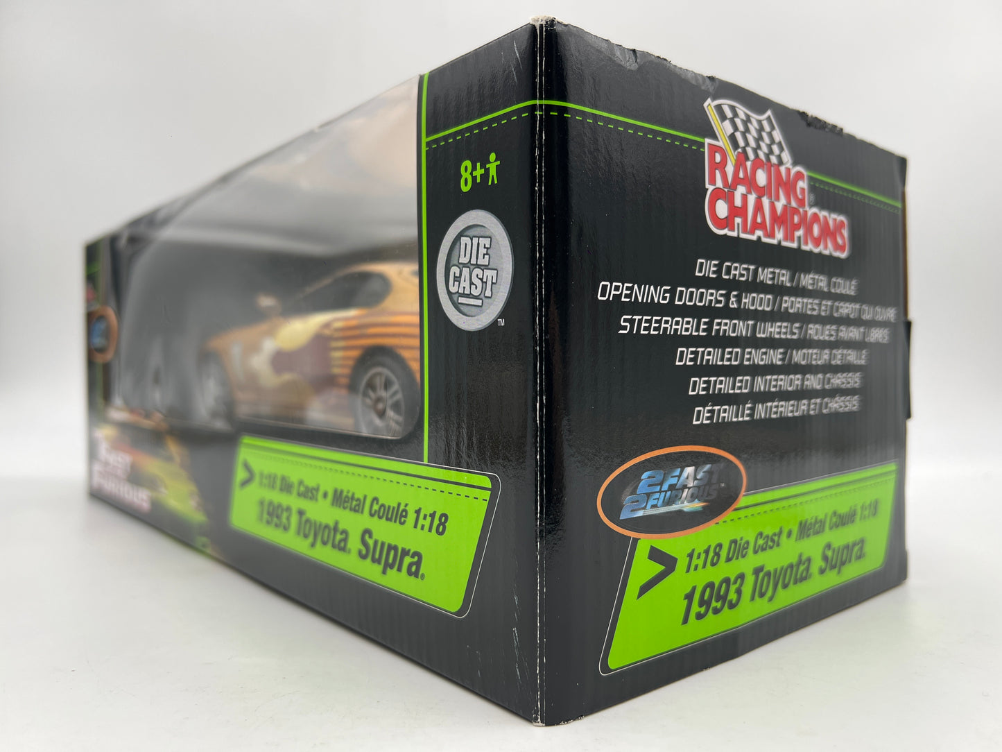 Racing Champions 1/18 Fast & Furious 1993 Toyota Supra Gold VHTF