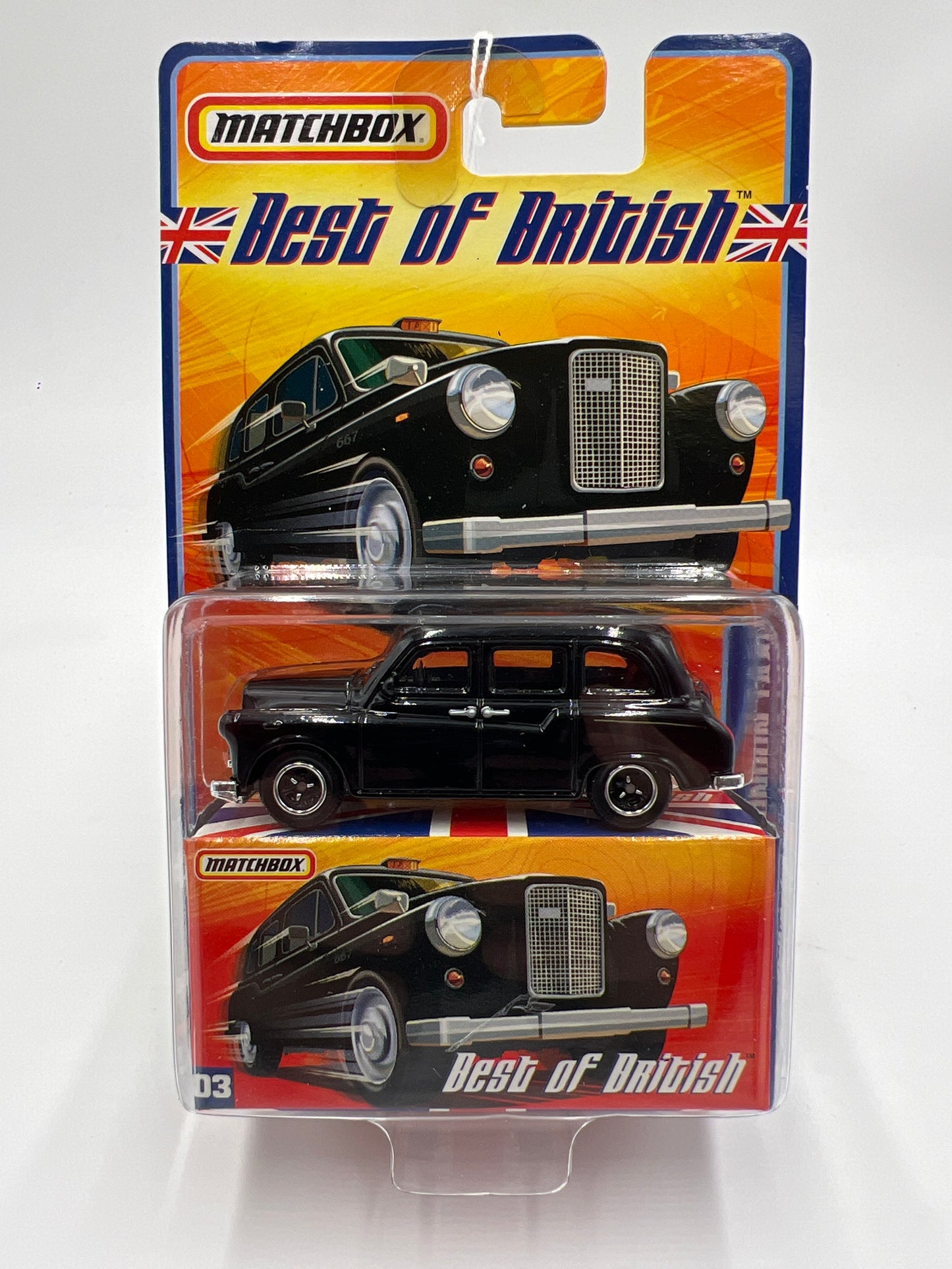 Matchbox Best Of British #3 Austin FX4 London Taxi Black 169i