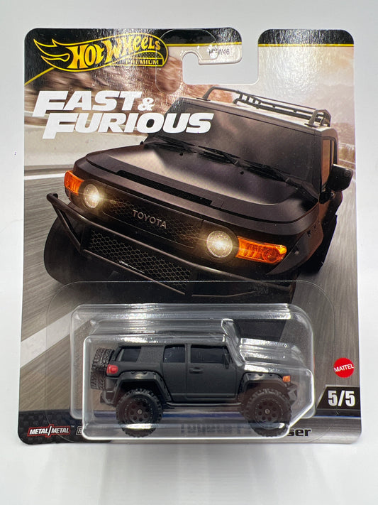 Hot Wheels Premium Fast & Furious #5 Toyota FJ Cruiser Black 251F