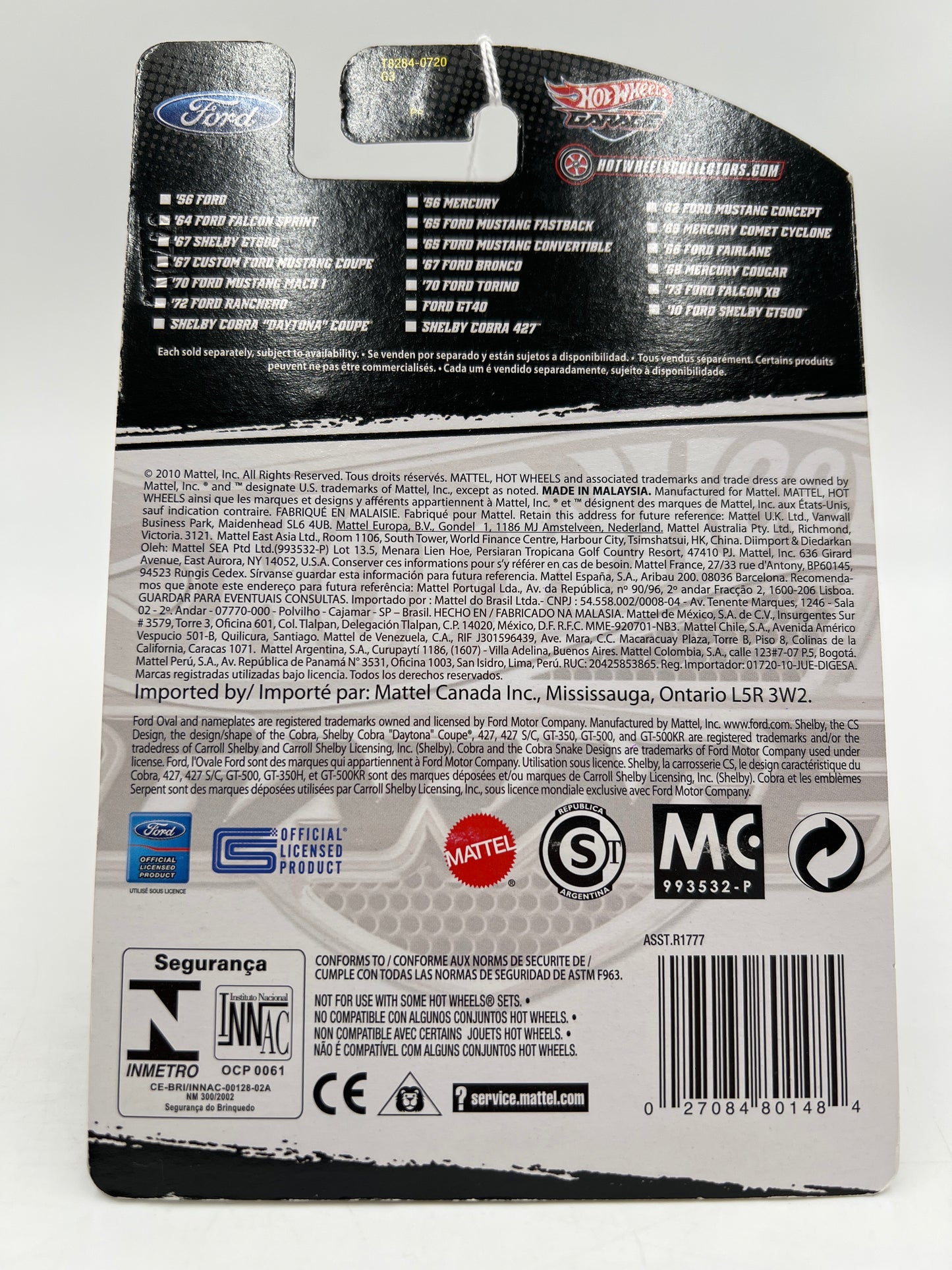 Hot Wheels Premium Garage Ford Series #11 Ford GT40 White