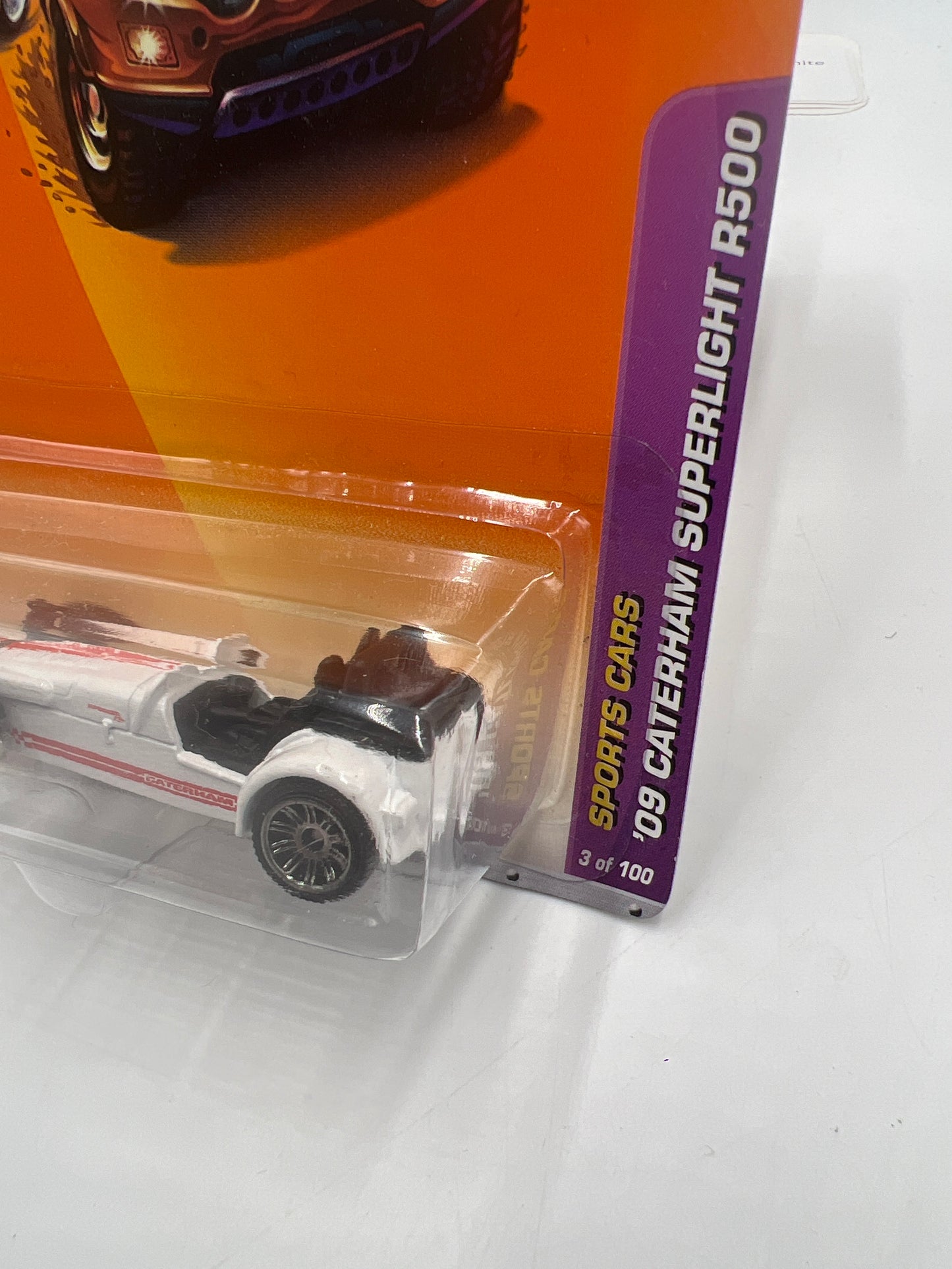 Matchbox 2010 Sports Cars 09 Caterham Superlight R500 White #3 67G