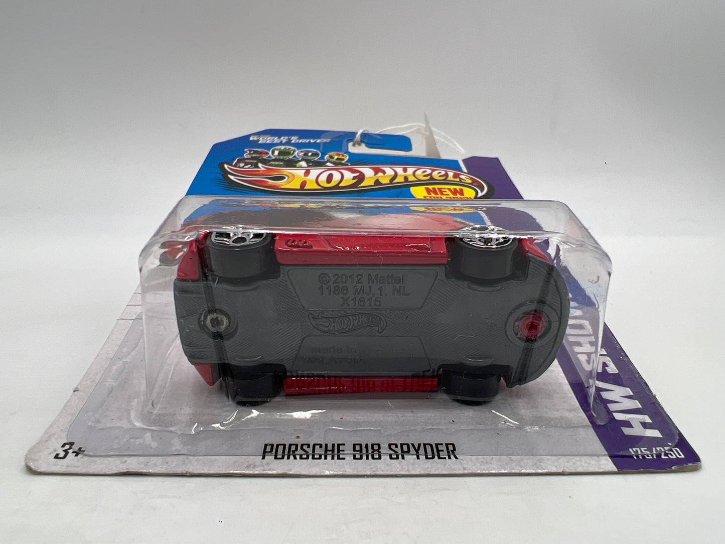 2013 Hot Wheels Showroom #175 Porsche 918 Spyder Red