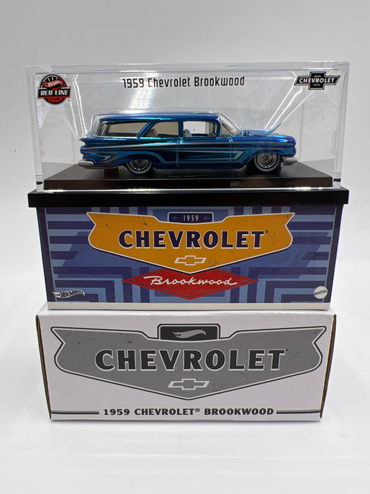 2025 Hot Wheels RLC 1959 Chevrolet Brookwood Blue