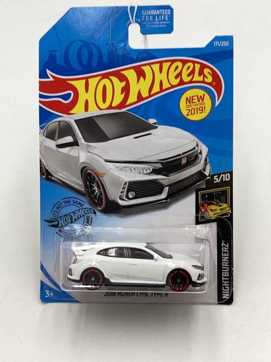 2019 Hot wheels #171 2018 Honda Civic Type R 77C