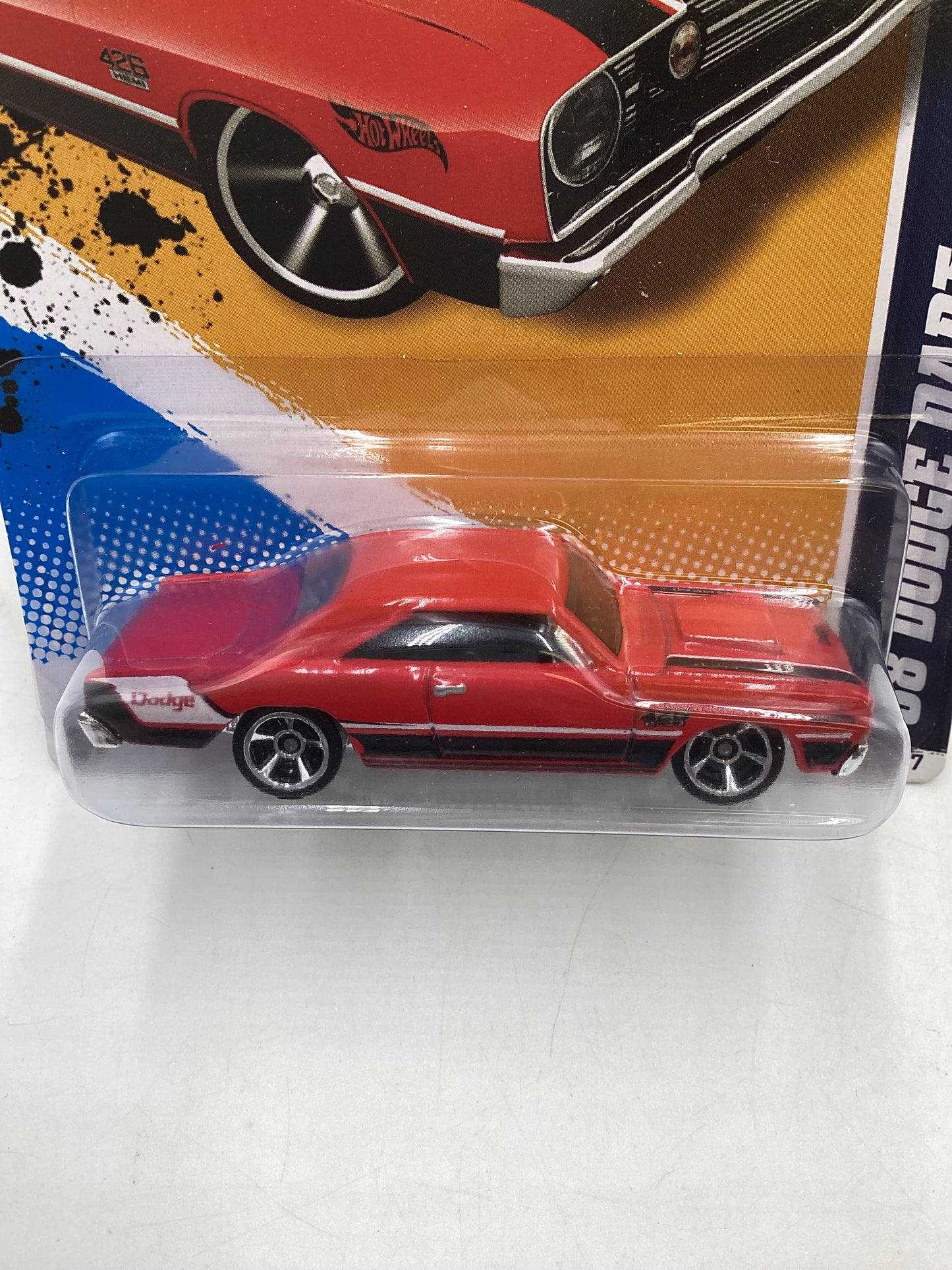 2012 Hot Wheels Muscle Mania Mopar #81 68 Dodge Dart Red 36G