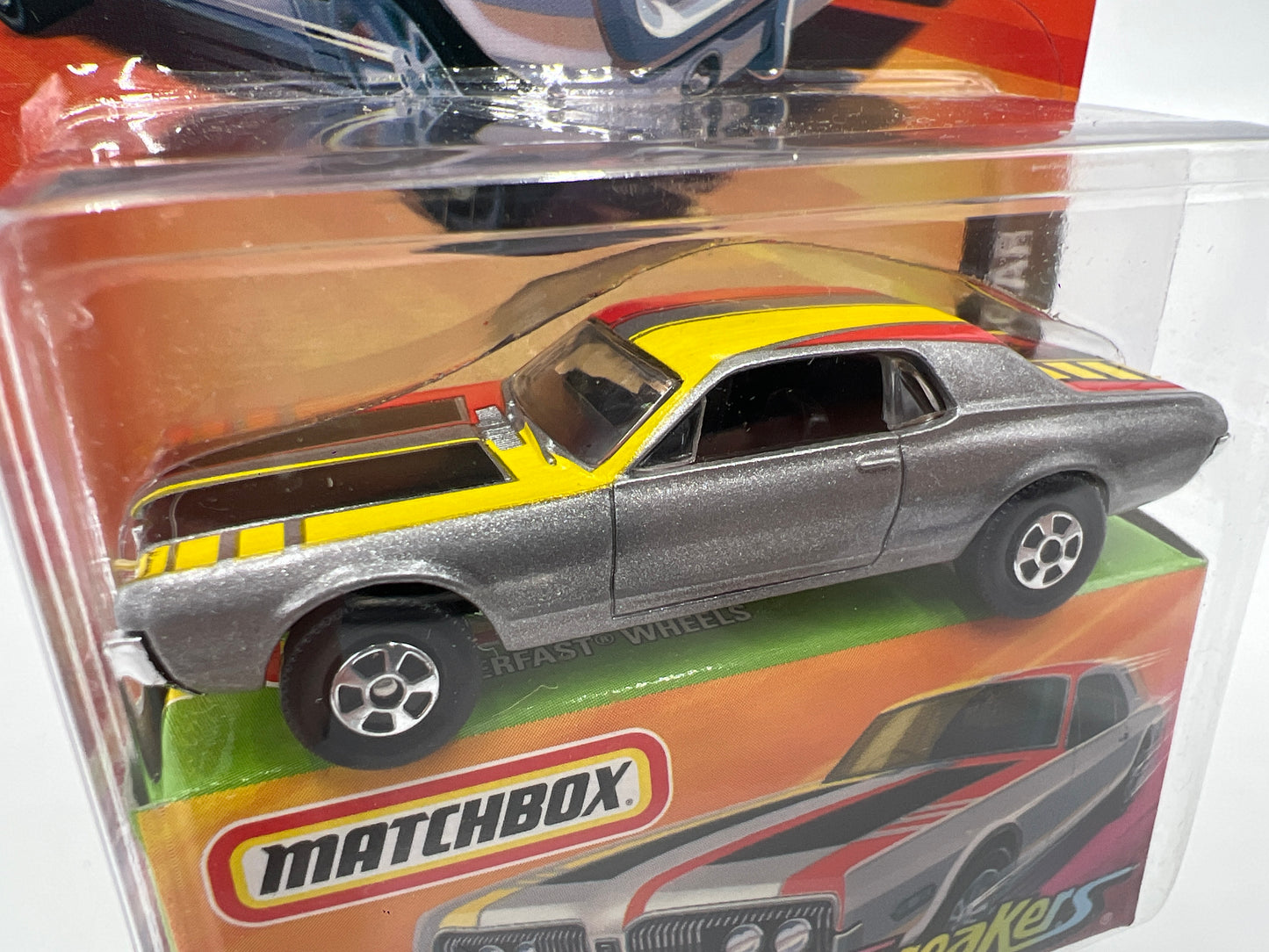 Matchbox Streakers #62 1968 Mercury Cougar Silver 168L