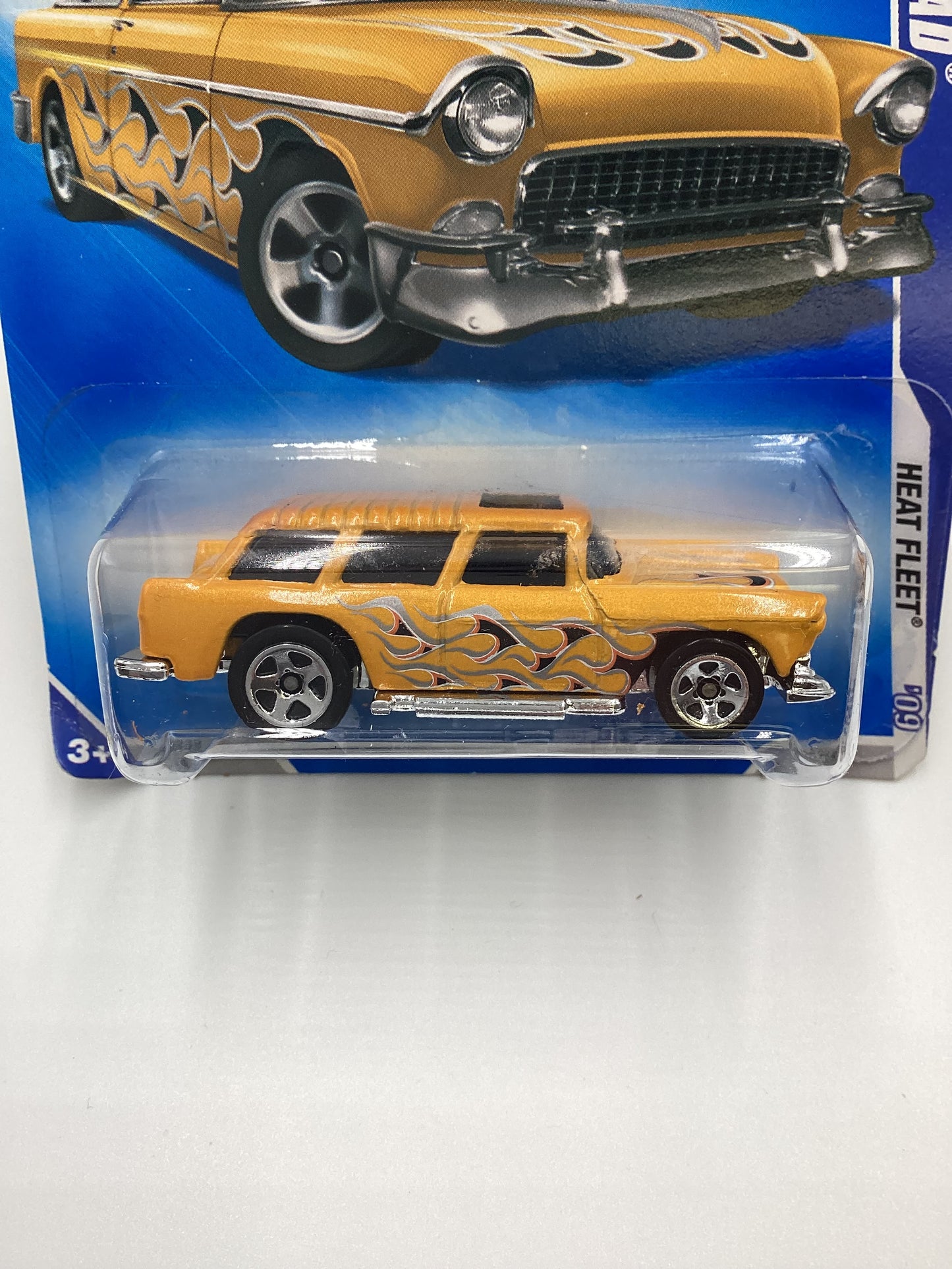 2009 Hot Wheels #125 55 Nomad Yellow 15i